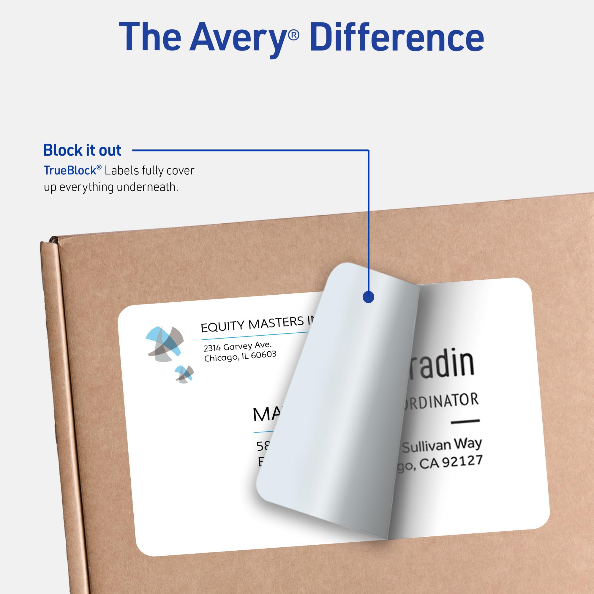 Avery Full-Sheet Printable Shipping Labels 8.5