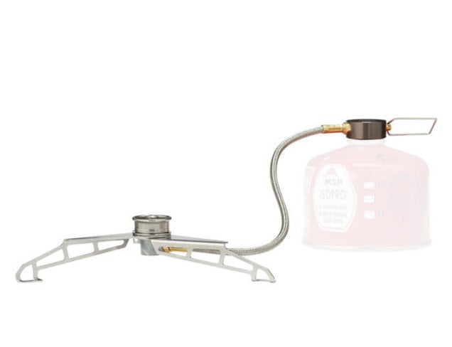 MSR LowDown Remote Stove Adapter - Lightweight Camping Stove Connector for Backpacking, Hiking & Outdoor Cooking | Compatible with MSR WhisperLite & DragonFly Stoves