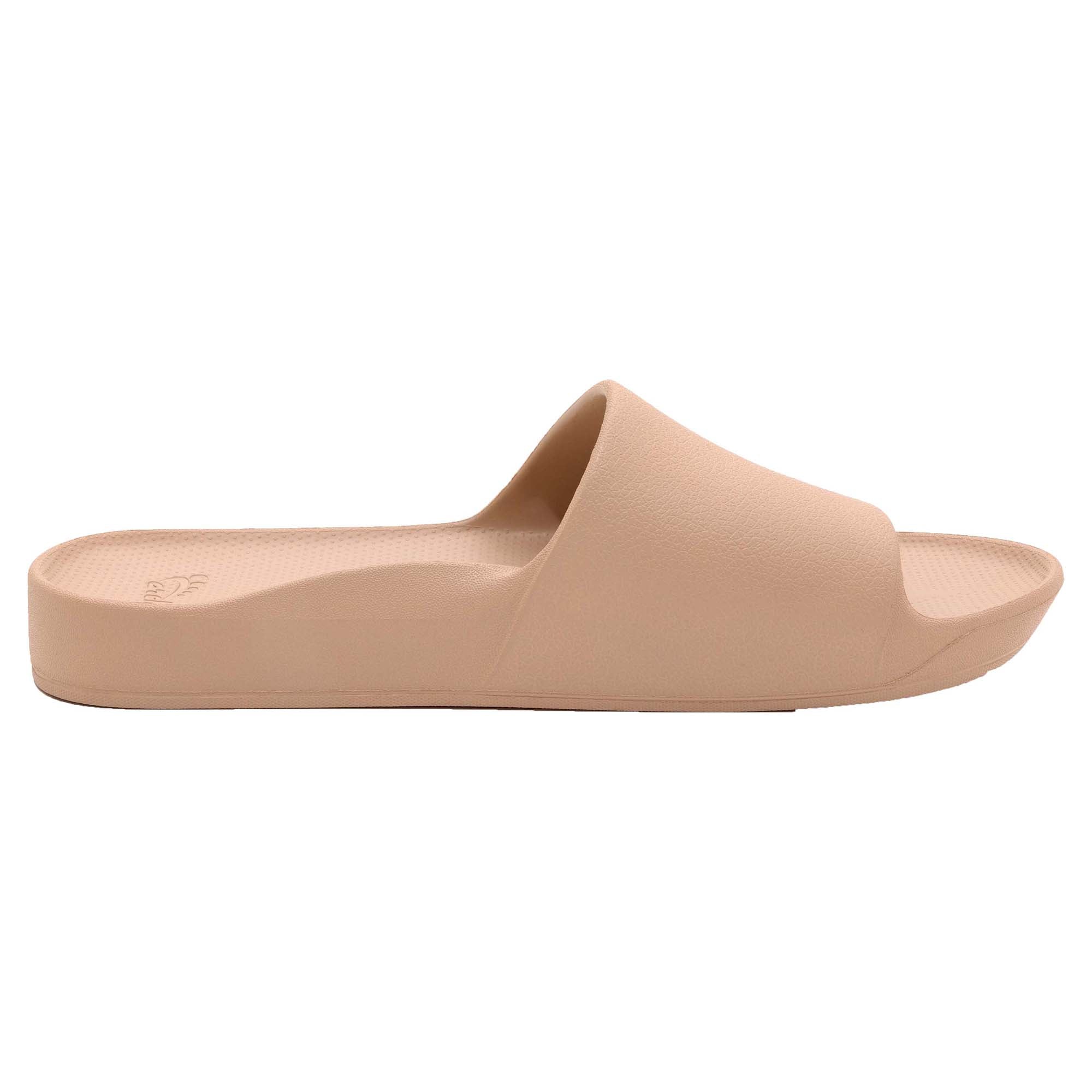 Arch Support Slides for Men & Women - Comfortable Orthopedic Sandals with Cushioned Footbed - Perfect for Plantar Fasciitis Relief, Walking, and Home Use