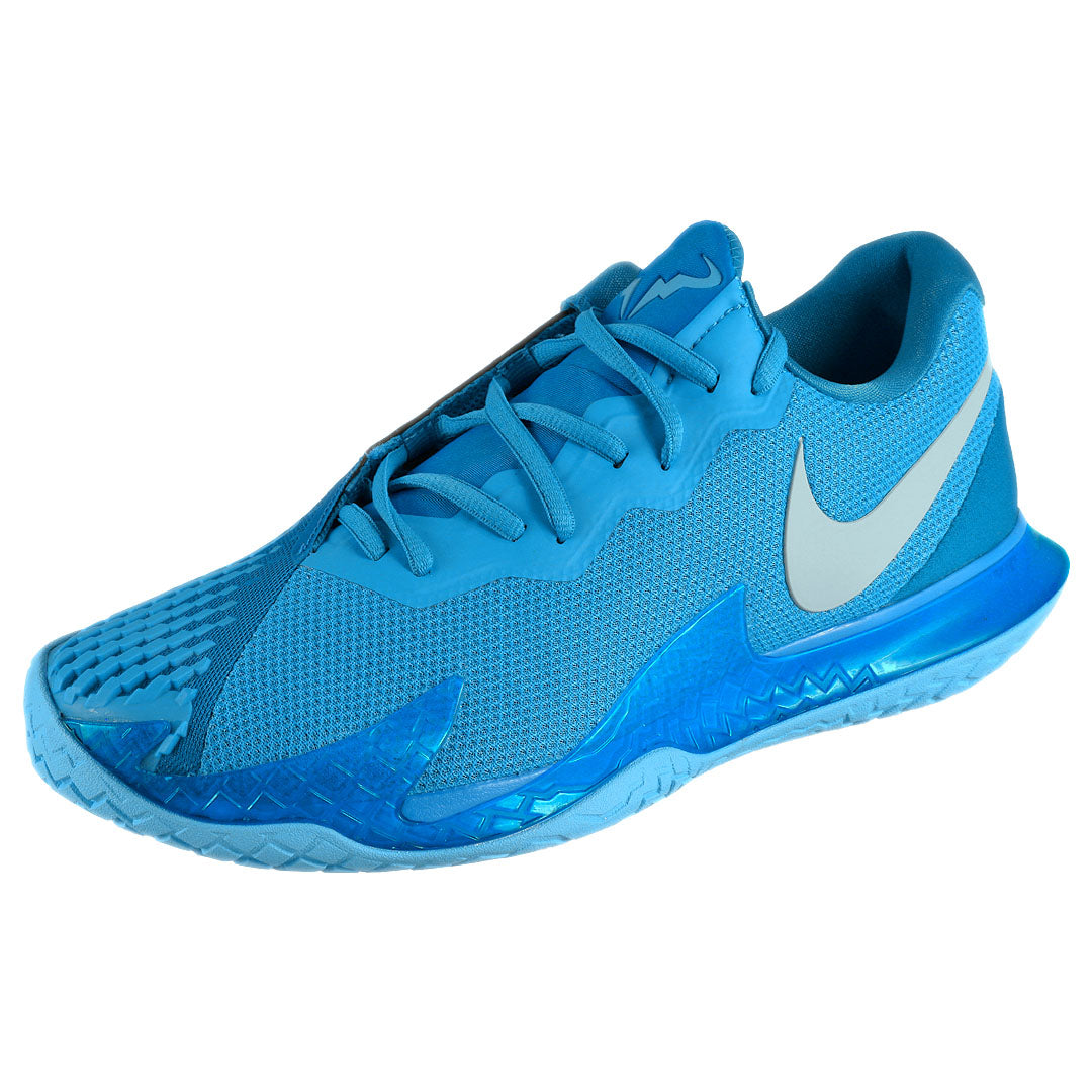 Nike Men's Air Zoom Vapor Cage 4 Tennis Shoes - Light Photo Blue/Light Armory Blue | Rafael Nadal Signature | Performance Court Shoes for Men | Perfect for Clay & Hard Court Tennis Matches