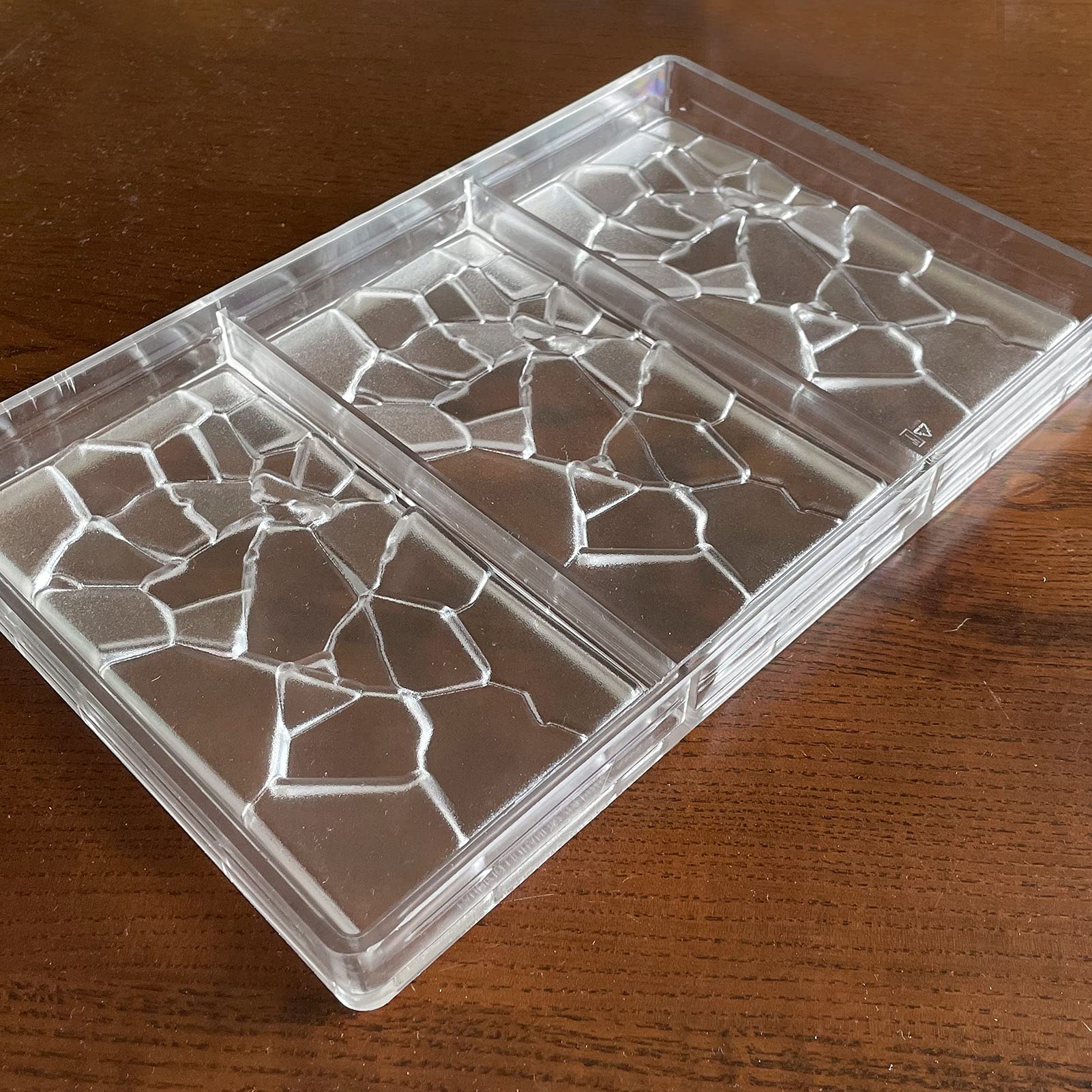 Premium Polycarbonate Crack Shape Chocolate Bar Mold - Durable Chocolate Maker for Energy Bars, Candy & Baking - Perfect for Homemade Treats, Gifts & Professional Use