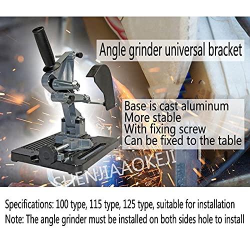**Universal Angle Grinder Bracket - Variable Speed Cutting & Polishing Machine Conversion Tool for DIY, Metalworking, and Woodworking Projects**