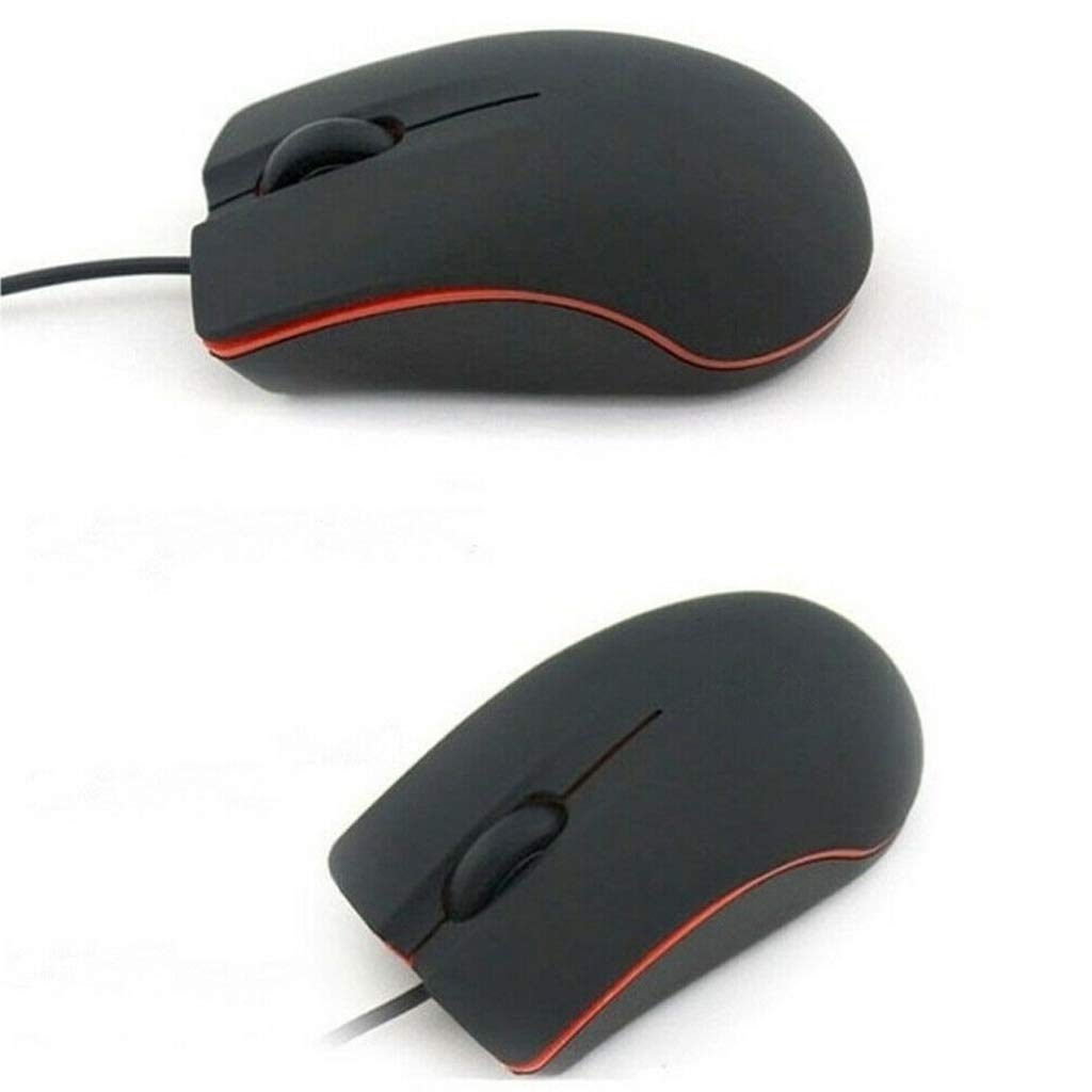 GSZFSM001 USB Wired Gaming Mouse - 1200 DPI Optical Gaming Mouse with 130cm Cable, Portable Frosted Surface for PC/Laptop Gamers | Perfect for FPS, MOBA & Office Work
