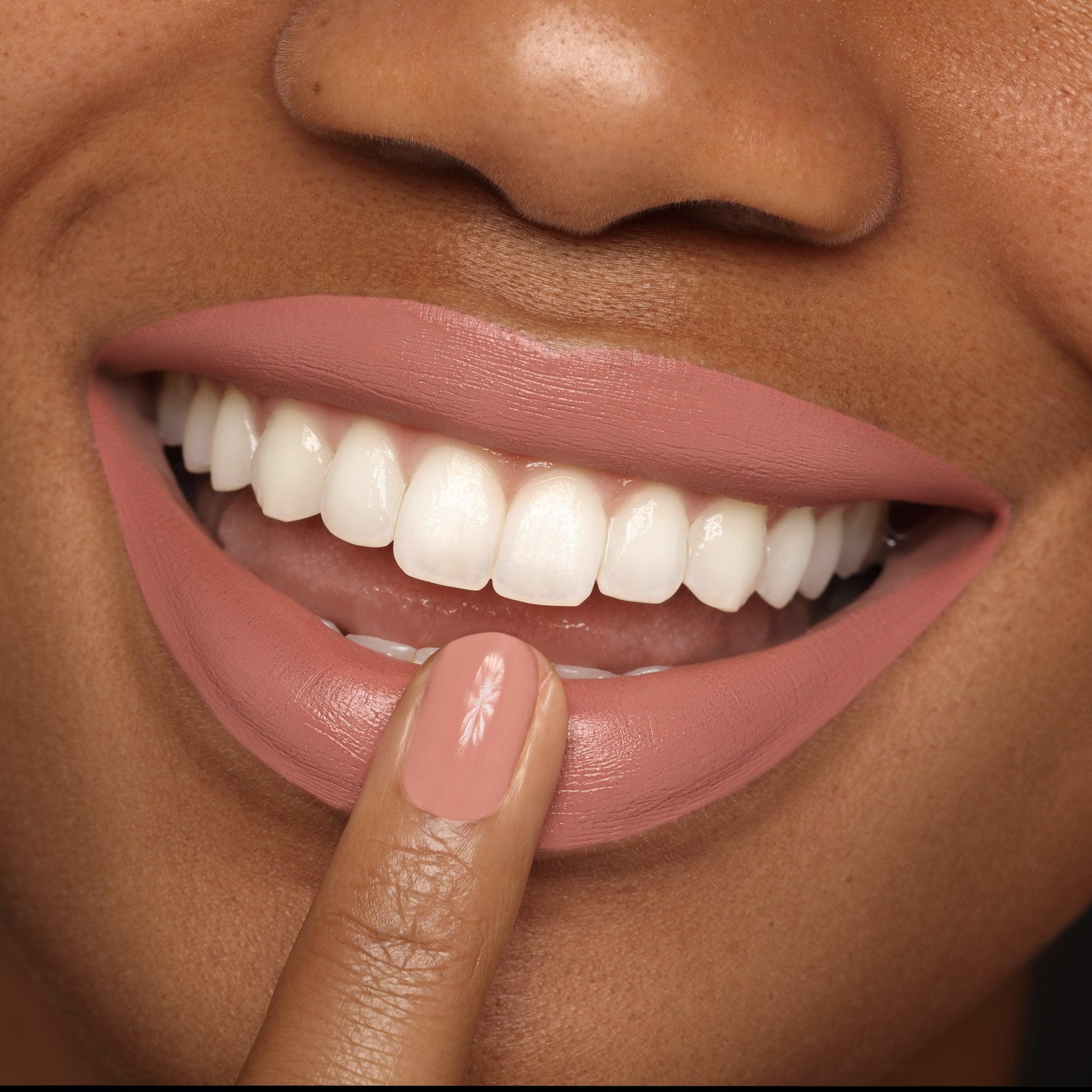 Nude with a Touch of Rose Matte Lipstick - Long-Lasting, Hydrating & Vegan - Perfect for Everyday Wear & Special Occasions