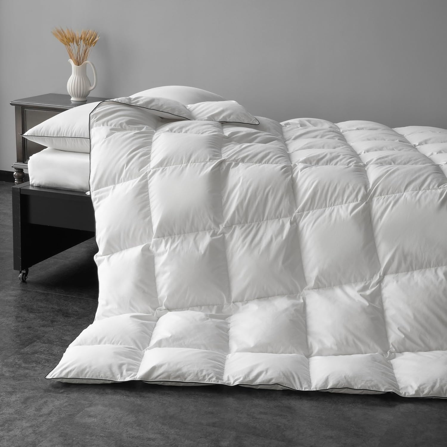 Premium MAXICOZY Oversized King Down Comforter - 120
