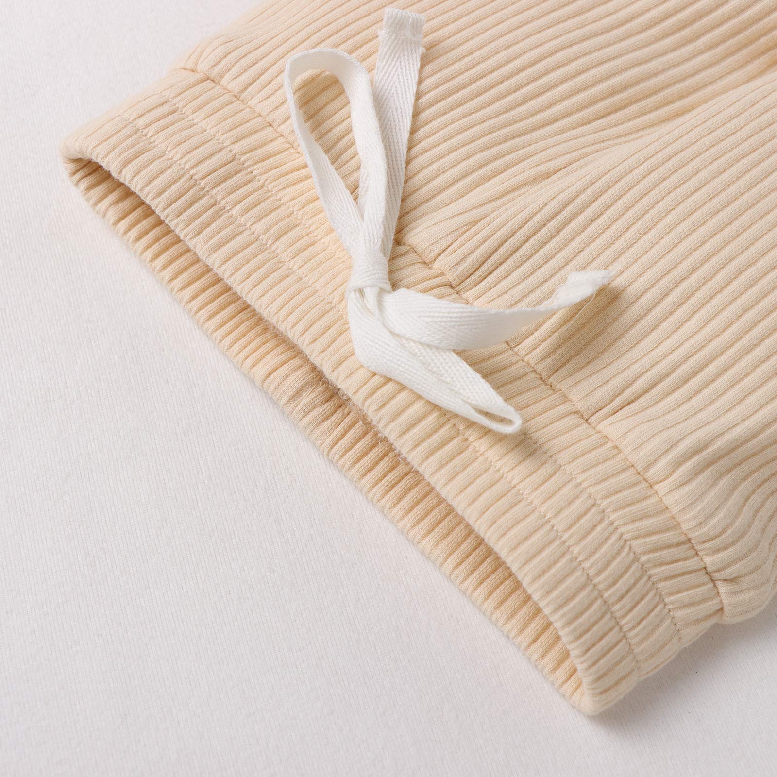 Newborn Baby Girl & Boy Fall Winter Clothes - Soft Cotton Knit Romper & Pants Set (3-24 Months) | Warm Long Sleeve Outfits for Infants | Perfect for Playdates, Family Photos & Holiday Gatherings
