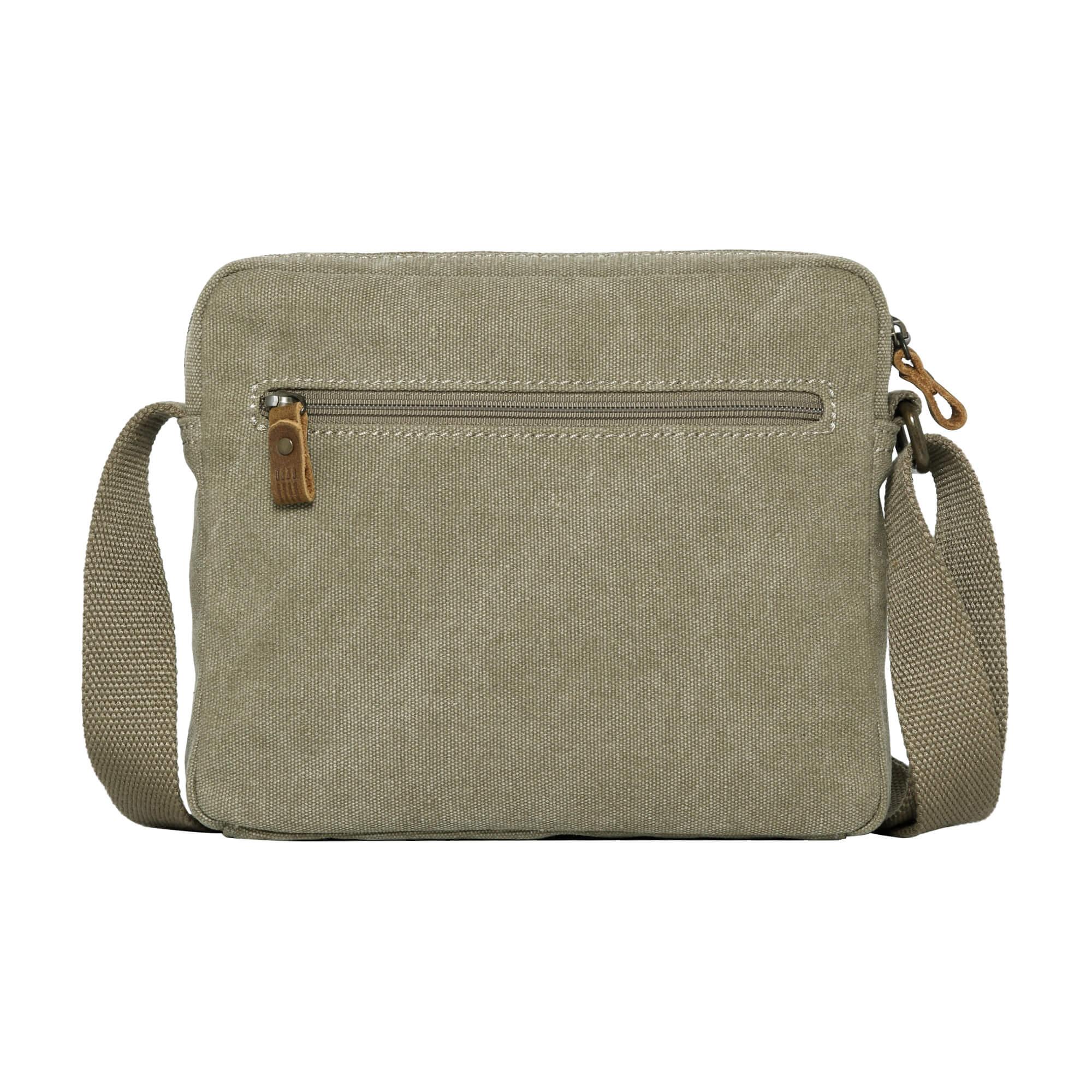 Troop London Classic Canvas Crossbody Bag for Women & Men - Stylish & Durable Shoulder Bag for Travel, Work & Everyday Use