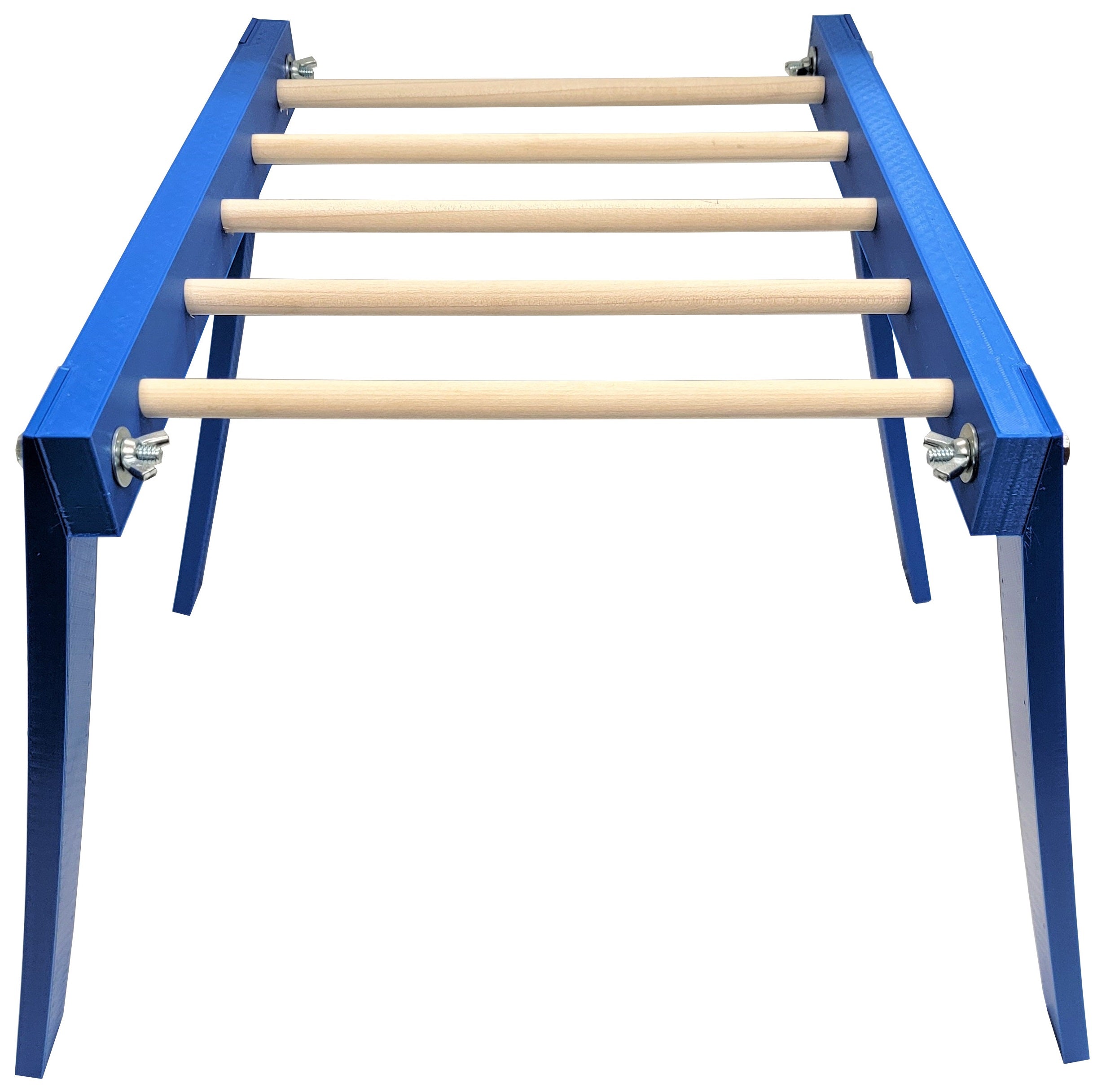 20.5 Inch Blue Chicken Monkey Bars - Durable Poultry Perch for Coops, Roosting & Climbing - Perfect for Backyard Chicken Coops, Duck Pens & Bird Cages