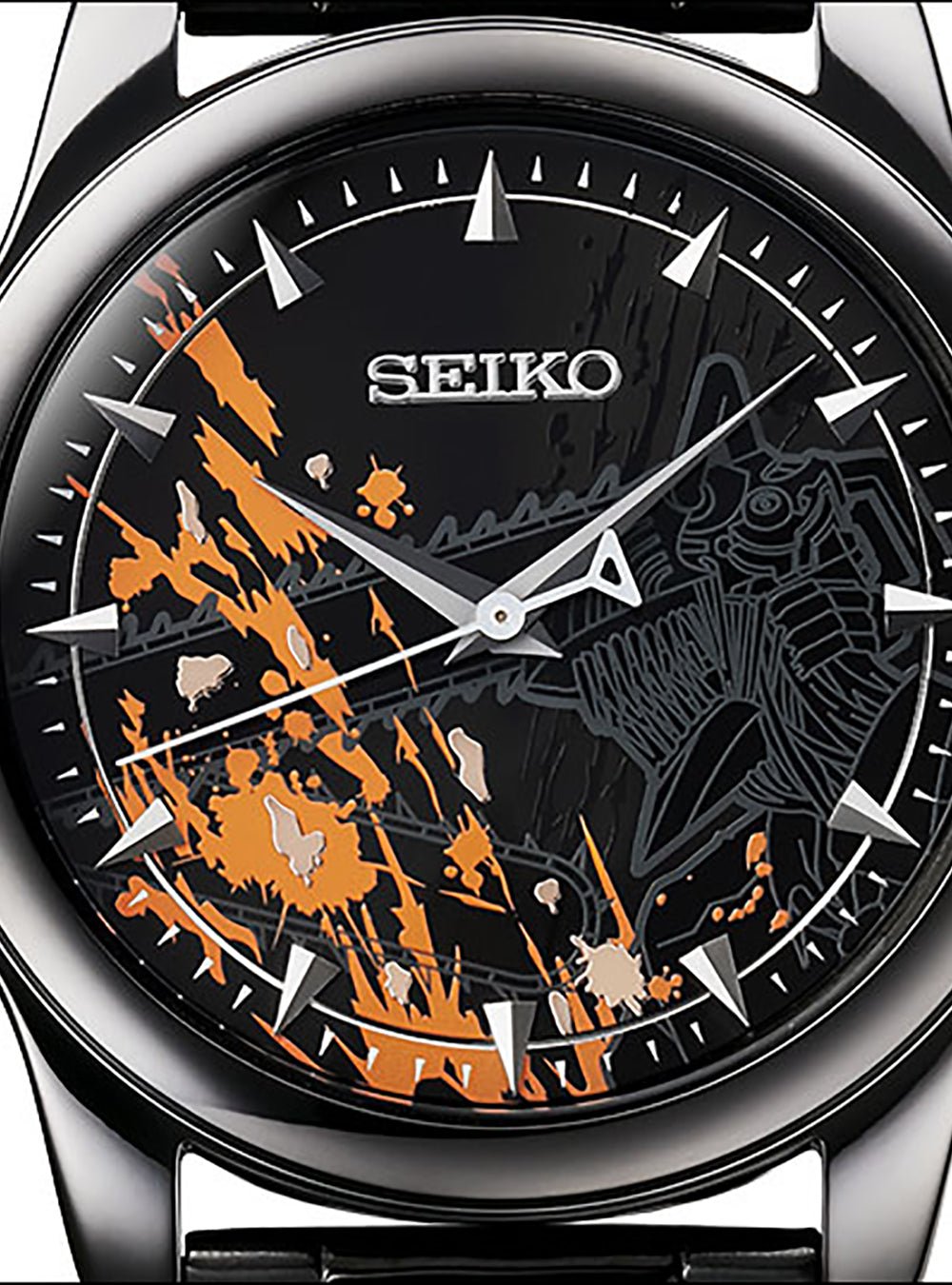 Chainsaw Man × Seiko Collaboration Watch - Limited Edition Japan Made | Anime Collector's Watch for Fans & Fashion Enthusiasts