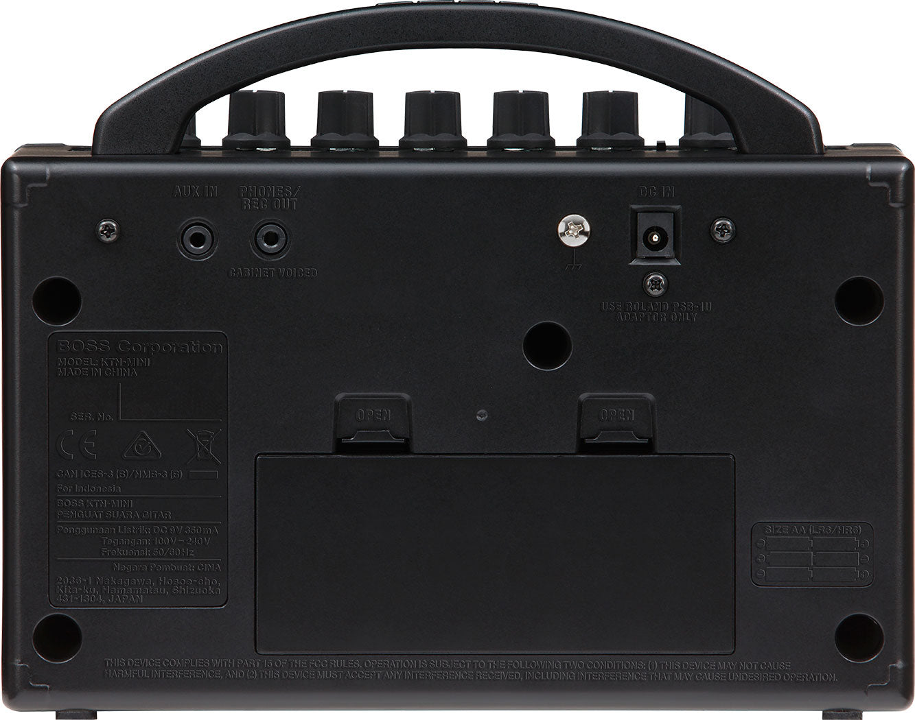 Boss KATANA MINI 7W Battery-Powered Guitar Amplifier - Portable Practice Amp for Home, Travel & Outdoor Jam Sessions