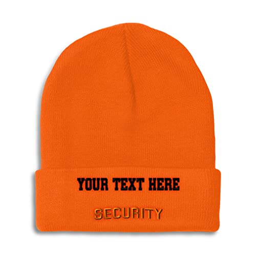 Orange Personalized Text Here