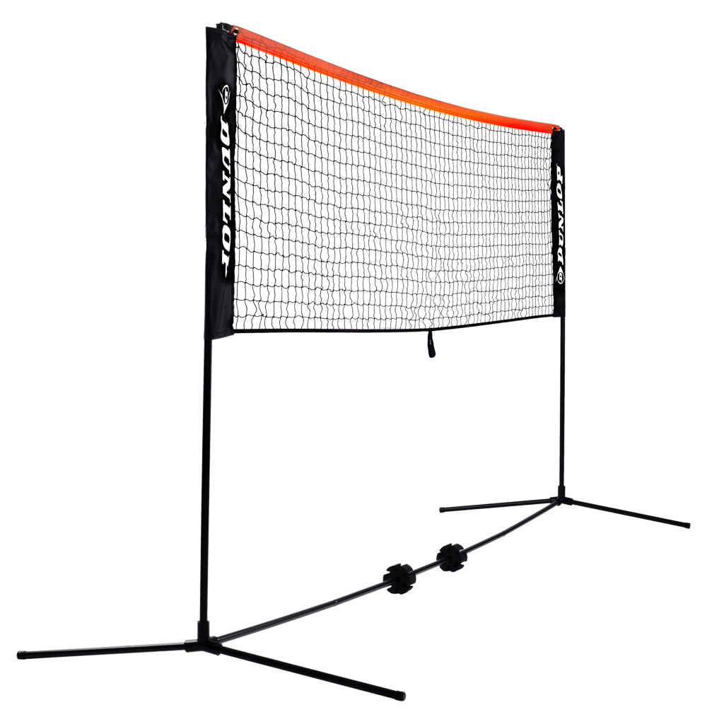 Dunlop Portable 10-Foot Mini Tennis Net for Backyard, Kids & Practice - Lightweight & Easy Setup for Indoor/Outdoor Play