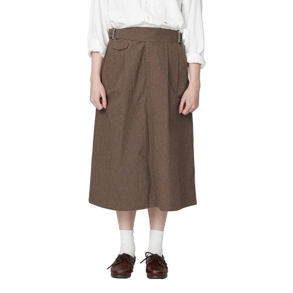 Nanamica Cotton Buff Cloth Gurkha Brown Pants - Classic Casual Trousers for Men | Perfect for Outdoor Adventures & Urban Style