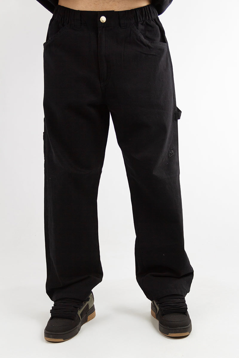 King Of Art H Morris Black Pants for Men - Stylish and Comfortable Trousers for Casual Wear, Office, and Outdoor Activities