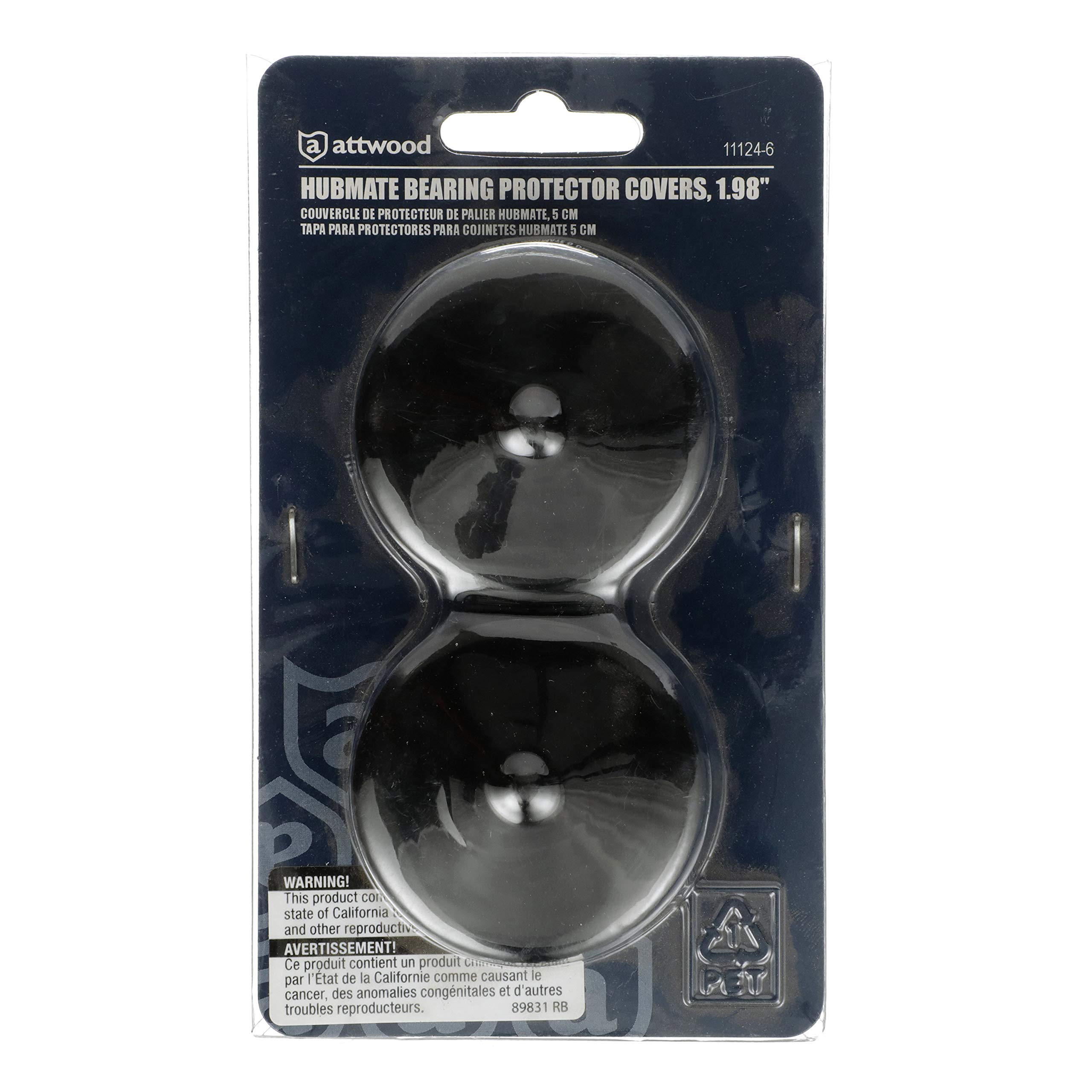 Attwood Wheel Bearing Protector Cover - Heavy Duty Dust & Waterproof Shield for Boat Trailers & RVs | Perfect for Marine, Off-Road & Towing Applications
