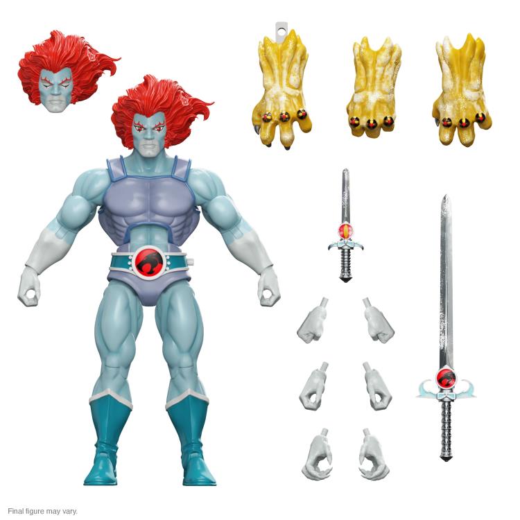 ThunderCats ULTIMATES! Lion O (Hook Mountain Ice) SDCC 2022 Exclusive Action Figure - Collectible Toy for Fans & Display in Home/Office