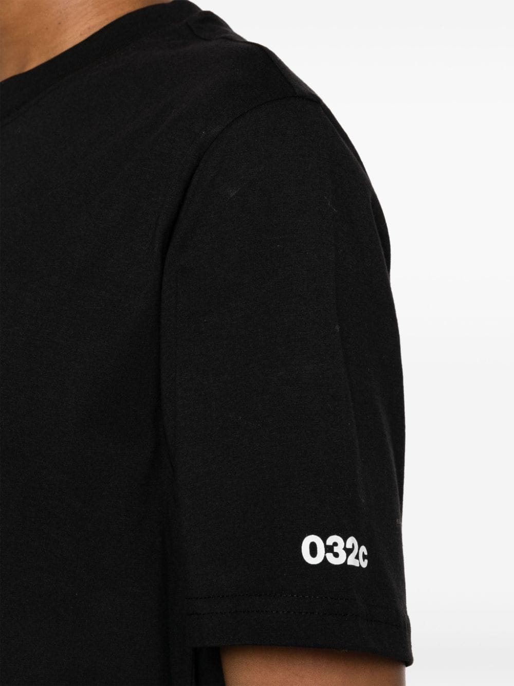 Premium 032C Black T-Shirts & Polo Shirts for Men - Soft Cotton Casual & Business Wear - Perfect for Office, Gym, and Everyday Outfits