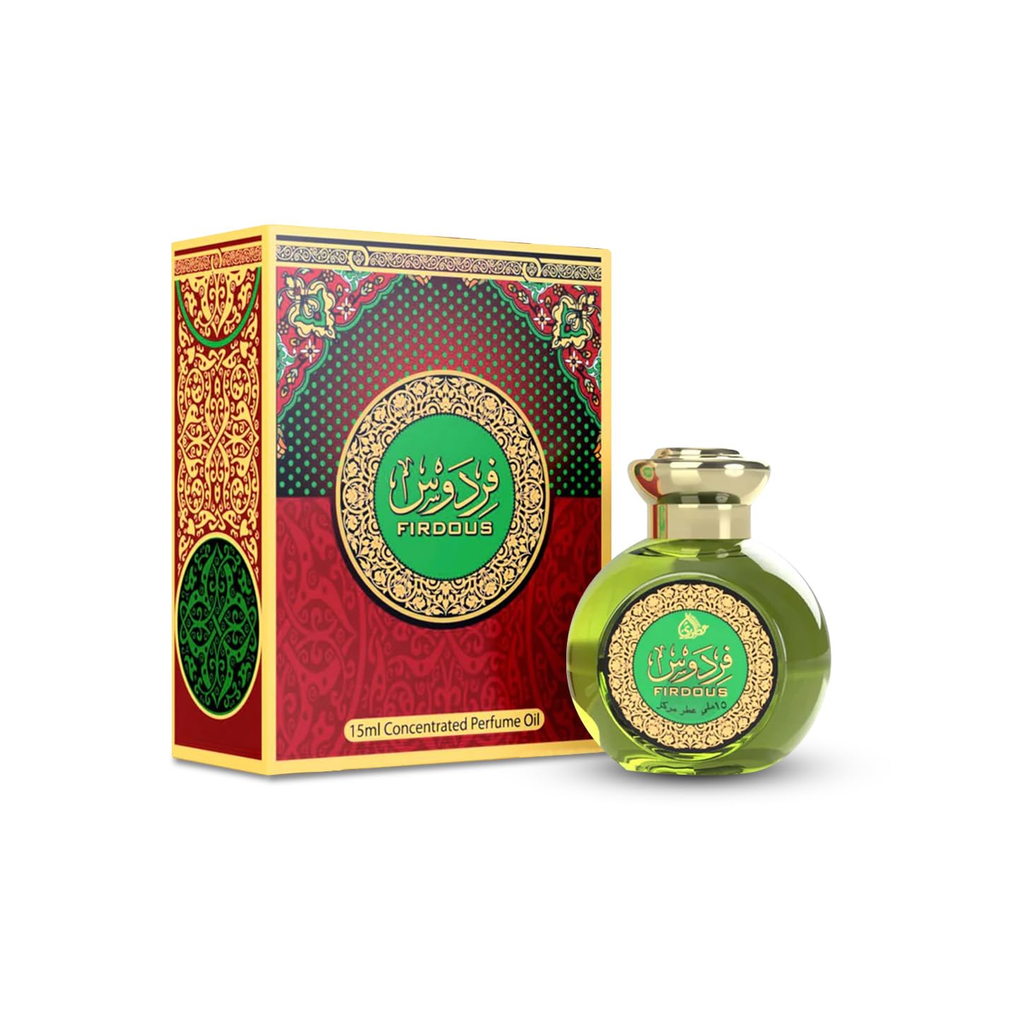 Premium Otoori Firdous Attar Concentrated Unisex Perfume Oil - 15ml Long-Lasting Fragrance for Daily Wear, Special Occasions & Gift Giving