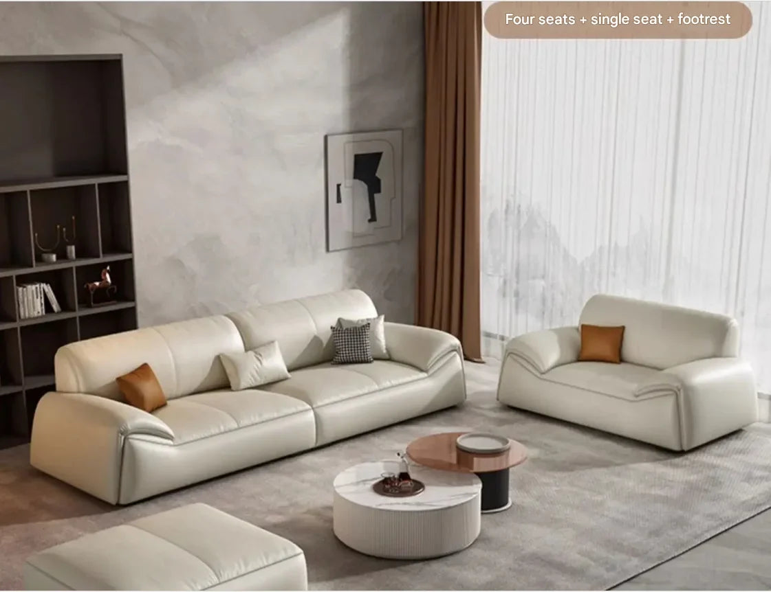Premium Filler Lounge Sofa - Ultra Soft Sectional Couch for Living Room, Modern Luxury Comfort with Elegant Design - Perfect for Home Theater, Family Gatherings & Relaxation