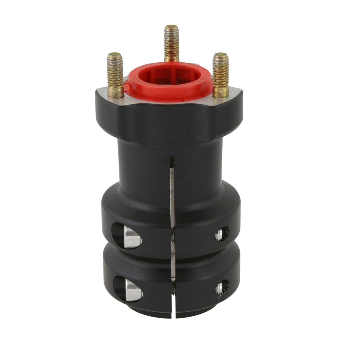 40 x 115mm Black Rear Bike Hub - Durable Bicycle Wheel Hub for Mountain & Road Bikes - Perfect for Cycling, Commuting & Bike Repairs