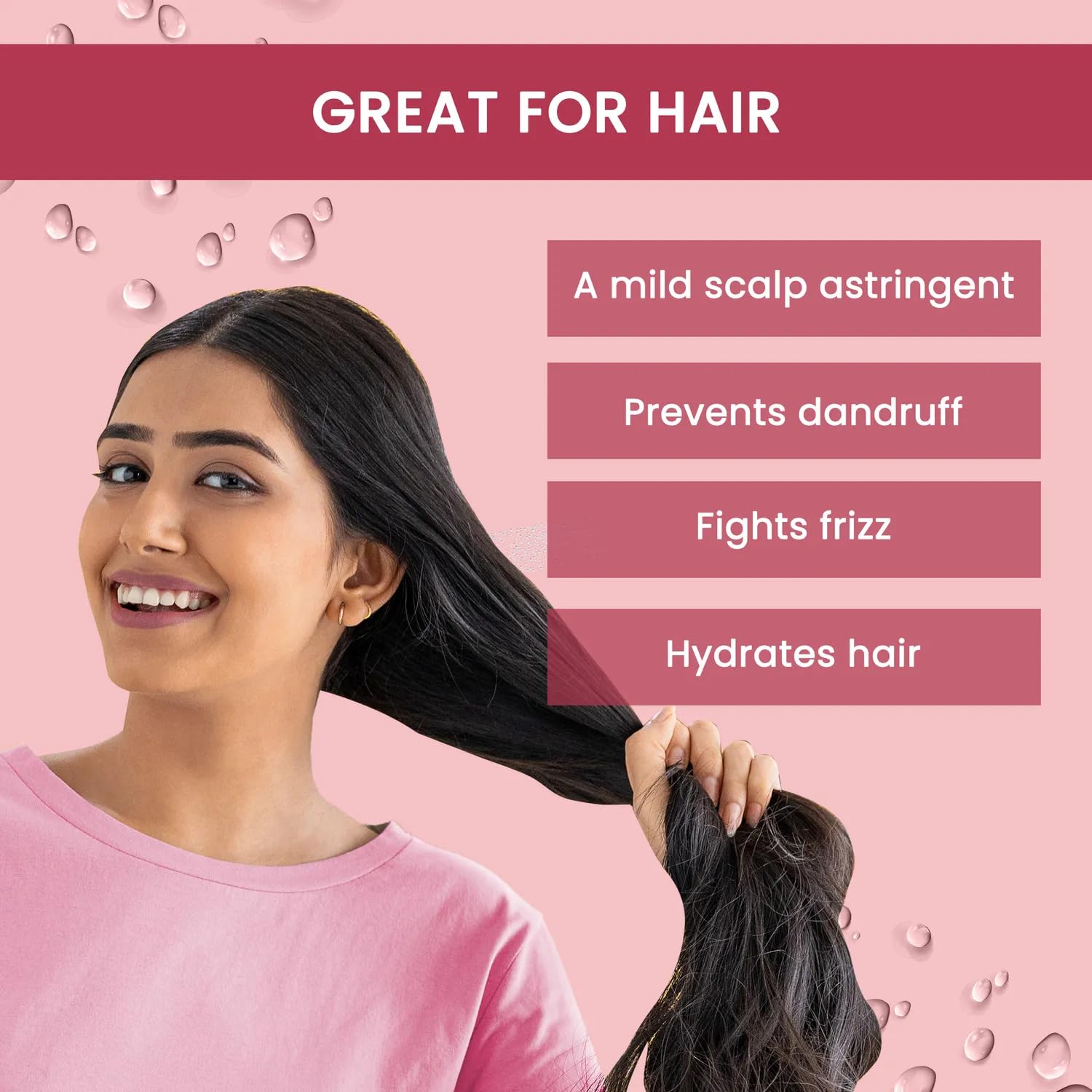 100% Pure Rose Water Spray for Face - 100ml Natural Skin Toner & Hydrating Mist | Made from Chaitri Rose (Gulab Jal) | Refreshing Facial Mist for Dry Skin, Makeup Setting & After Sun Care | Premium Rose Water by Alps'-Goodness