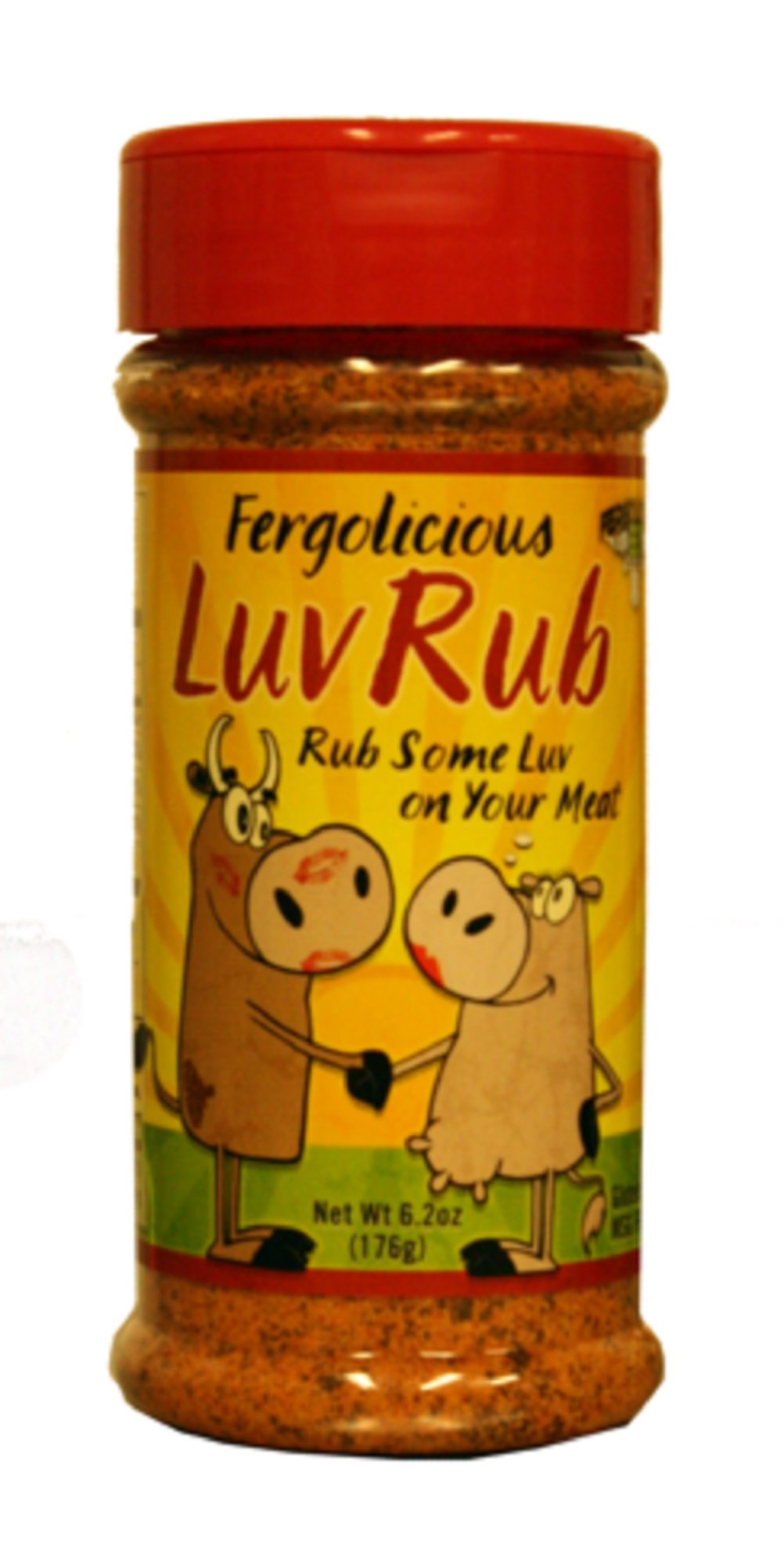 Fergolicious Luv Rub Ks Style 6.2 Oz Protein Shaker Bottle - Perfect for Gym, Workouts & Post-Exercise Recovery