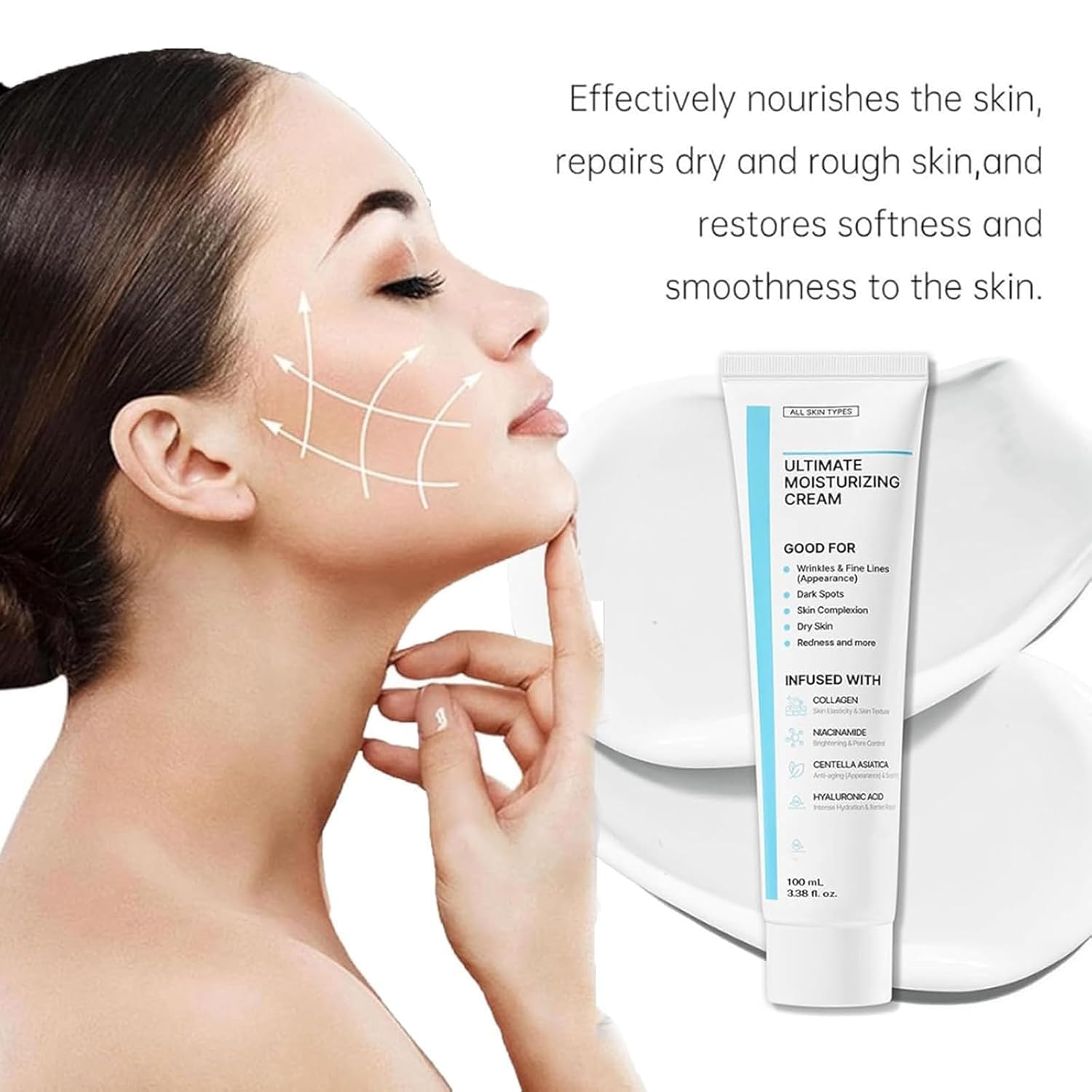 Youthful Formula Ultimate Moisturizing Face Cream - Anti-Aging Hydration for Dry Skin | Day & Night Moisturizer for Youthful Glow - Perfect for Daily Skincare Routine & Anti-Wrinkle Care
