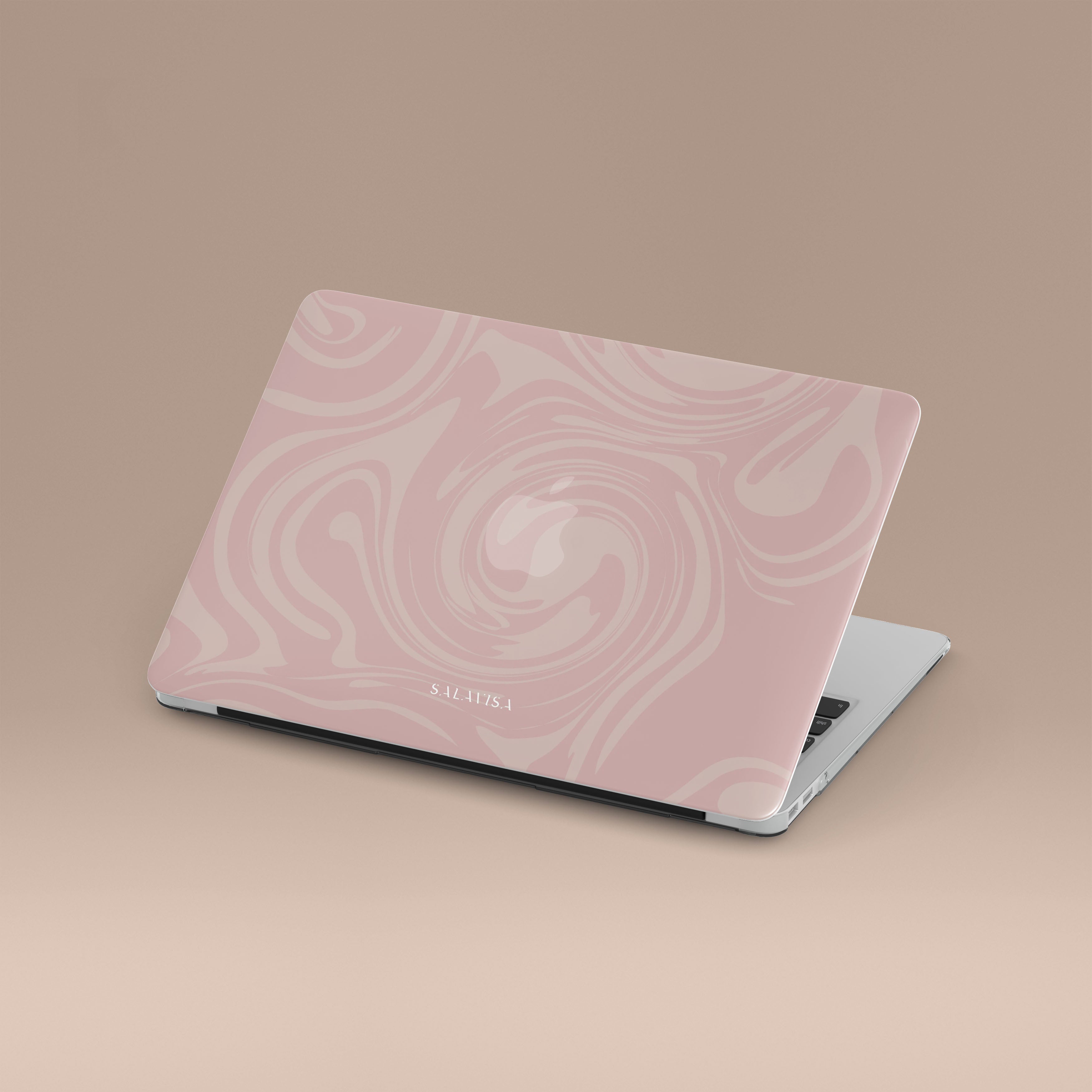Pink Swirl MacBook Case - Protective Hard Shell Cover for MacBook Air/Pro 13