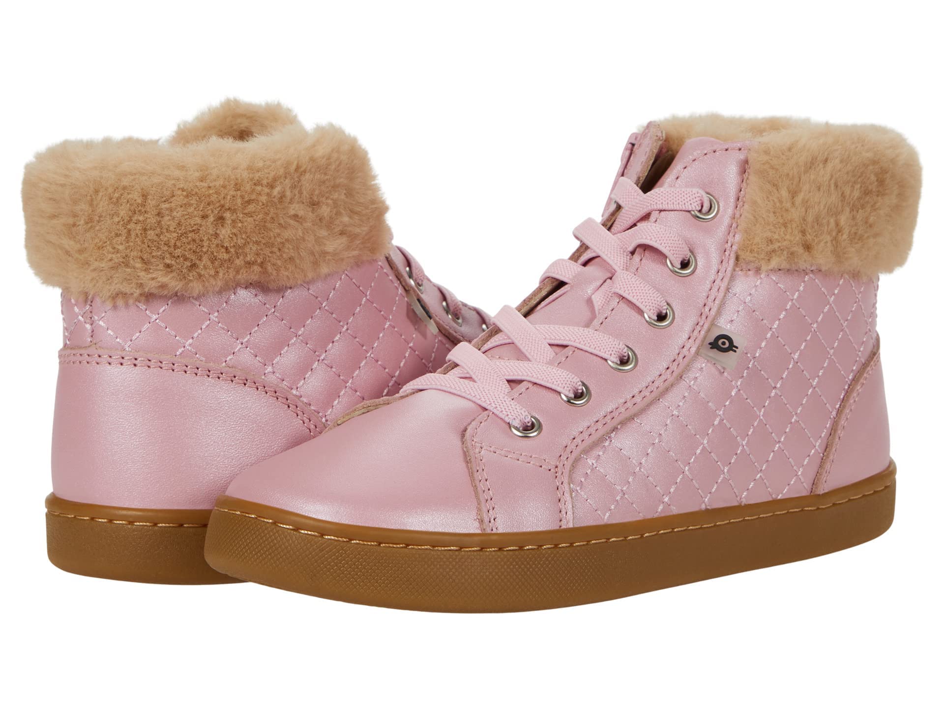 Old Soles Girls' Plush Sneakers for Toddlers & Little Kids - Comfortable Casual Shoes for Playtime, Preschool & Everyday Wear