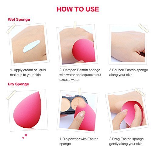 7-Piece Pink Makeup Brush Set with Beauty Blender - Professional Cosmetic Brushes for Women & Girls - Perfect for Foundation, Blush, Eyeshadow & Contouring - Ideal for Daily Makeup & Travel