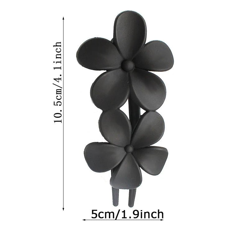 Double Flower Hair Clips - Elegant and Practical Hair Accessories for Women, Girls | Perfect for Weddings, Parties, and Everyday Styling