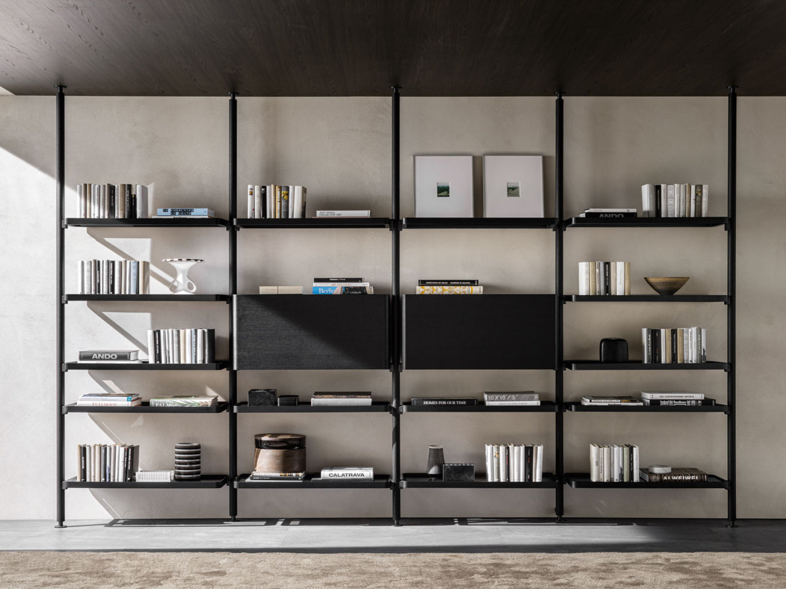Hector Wooden Bookshelf - Sturdy 5-Tier Storage Shelf for Home, Office & Library - Perfect for Organizing Books, Decor & Essentials - Space-Saving Furniture for Small Rooms & Apartments