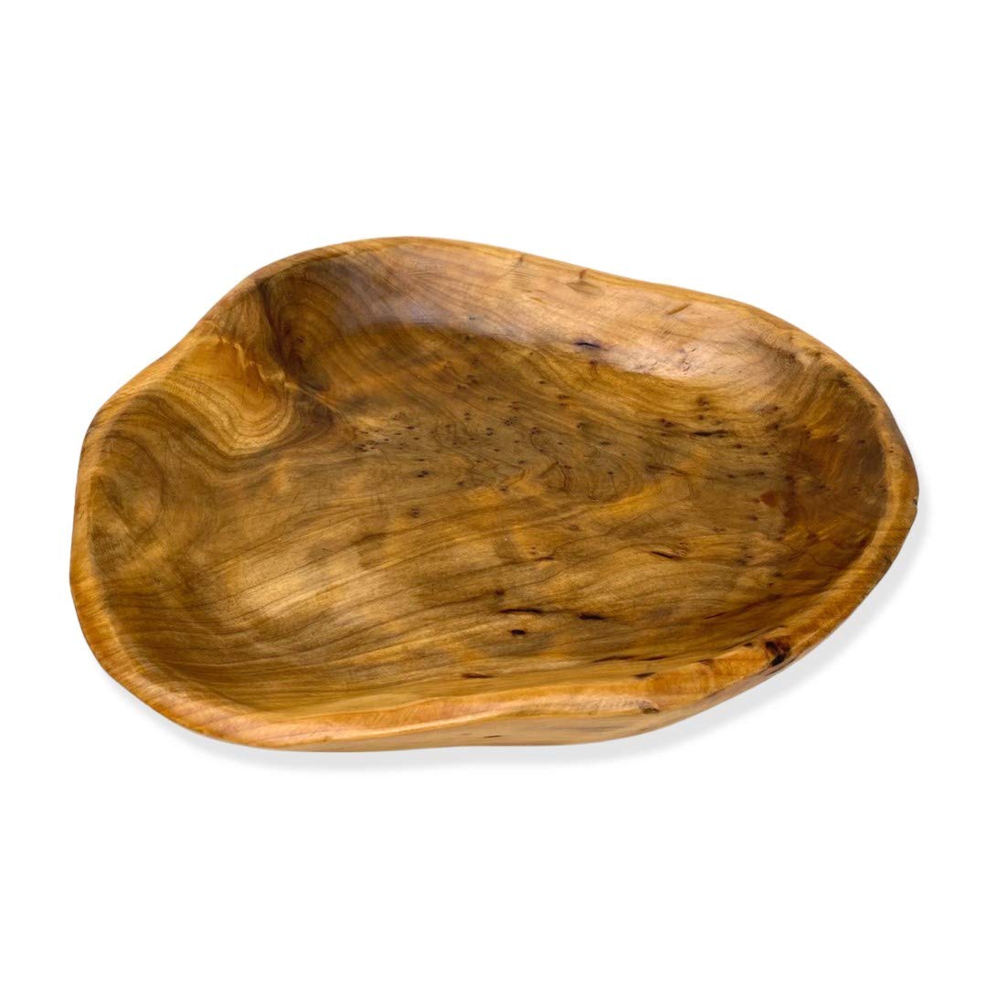 Natural Root Wood Serving Platter Tray - 10.75