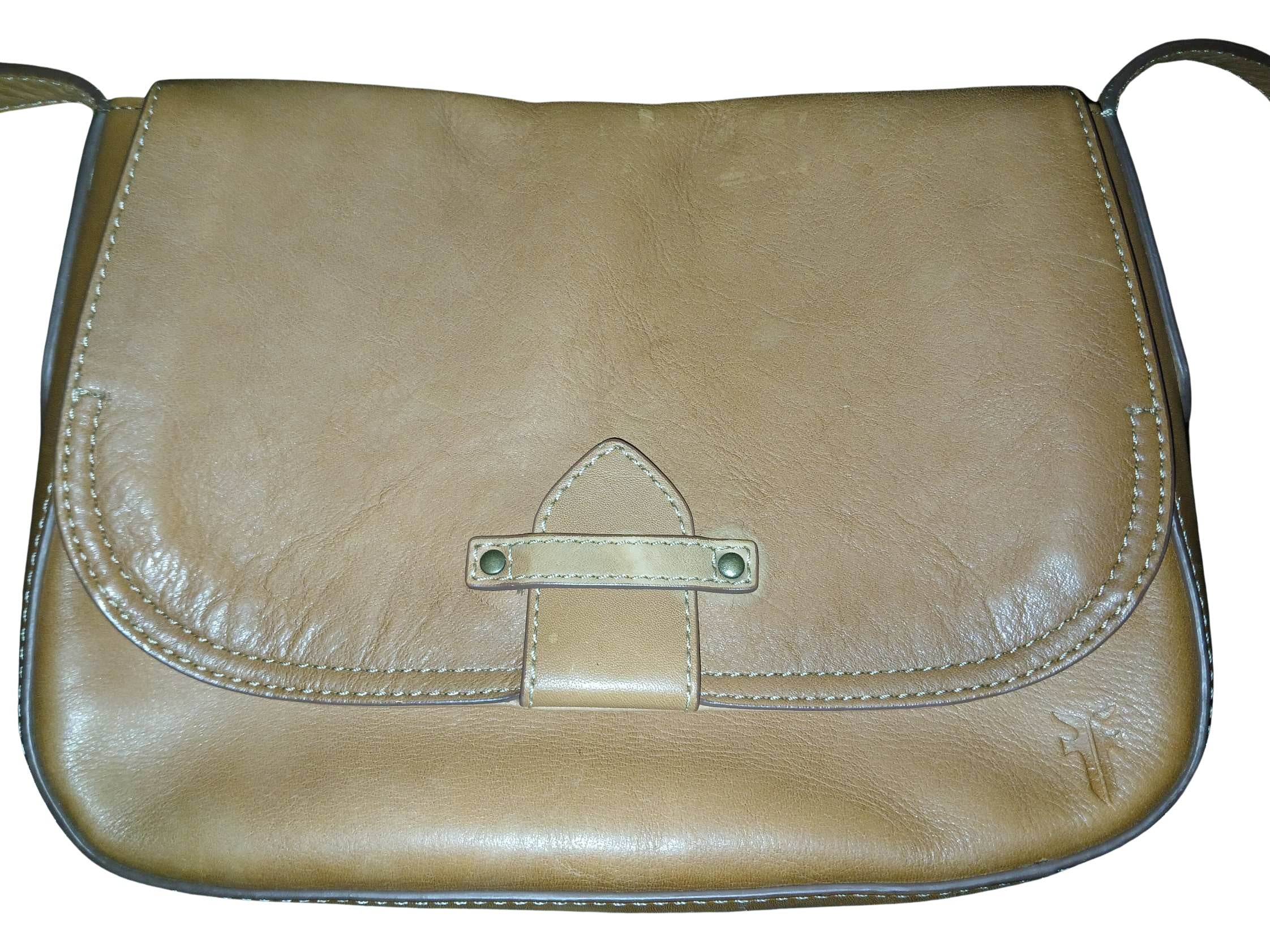 Frye Olivia Crossbody Handbag - Vintage Leather Shoulder Bag for Women | Perfect for Everyday Use, Travel & Shopping
