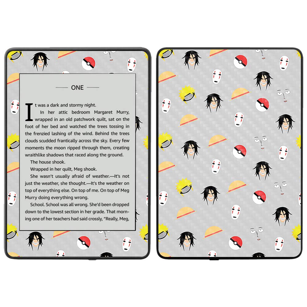 Premium Carbon Fiber Skin for Amazon Kindle Paperwhite 2018 (10th Gen) - Waterproof Protective Cover with Textured Finish | Easy Application & Removal | Made in USA | Perfect for Reading, Travel & Daily Use