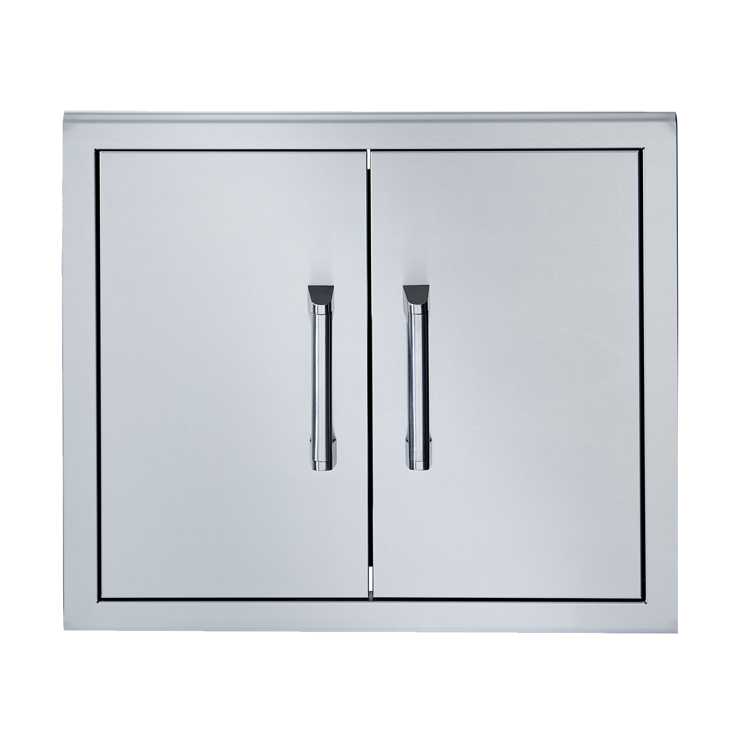 Broilmaster Double Door Refrigerator - 26 Inch Wide x 22 Inch High Compact Fridge for Kitchen, Garage, or Office Use