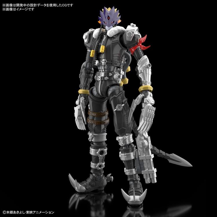 Figure Rise Standard Digimon Tamers Beelzemon (Amplified) Model Kit - DIY Action Figure Building Set for Collectors & Anime Fans - Perfect for Display, Cosplay & Gifts