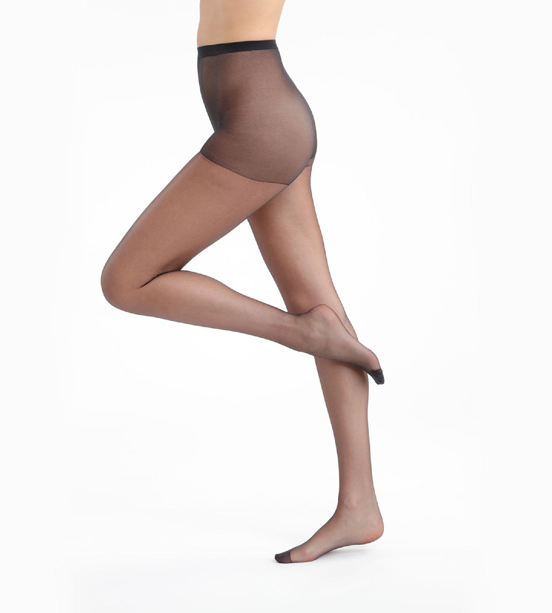 DIM 15D Black Sheer Transparent Pantyhose - Essential Nude Tights for Women | Perfect for Office, Evening Wear & Special Occasions