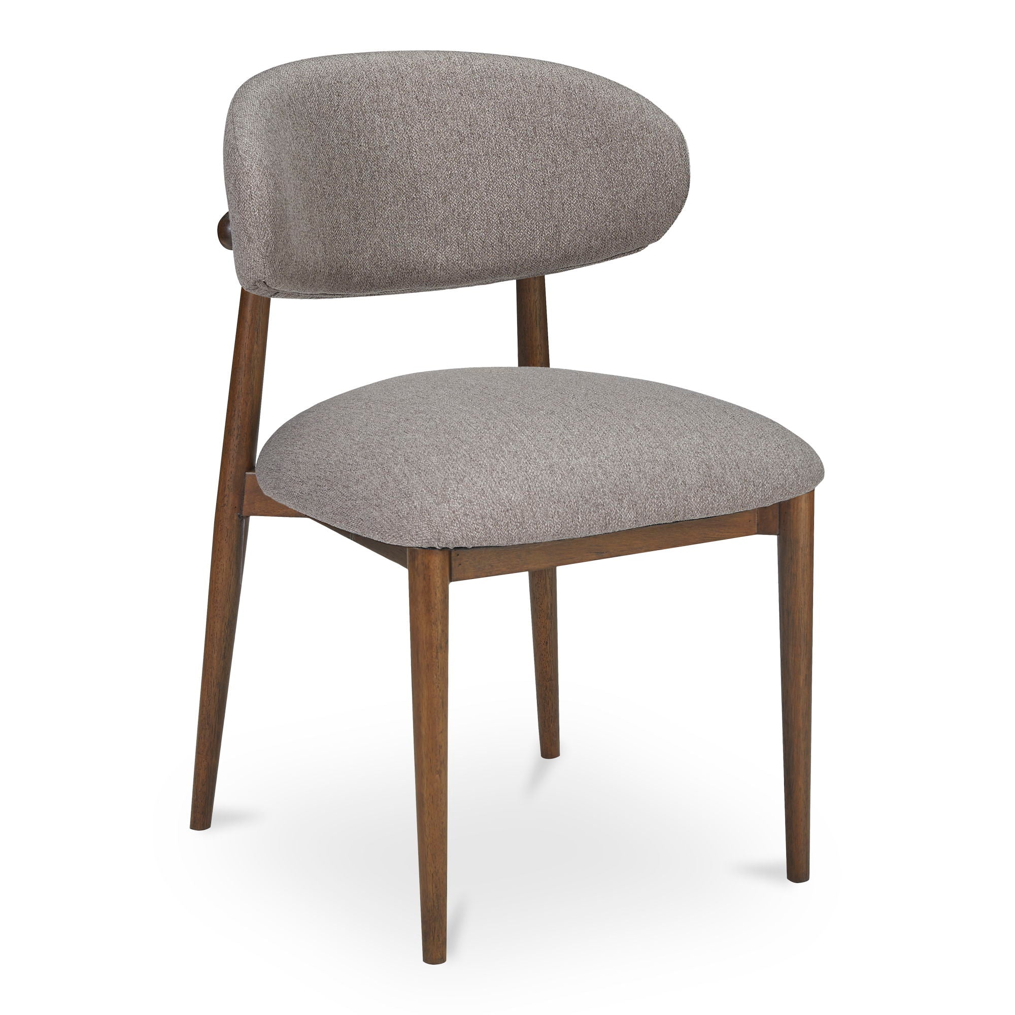 Ellie Light Brown Dining Chair - Modern Wooden Kitchen Chair for Home, Restaurant & Office Use