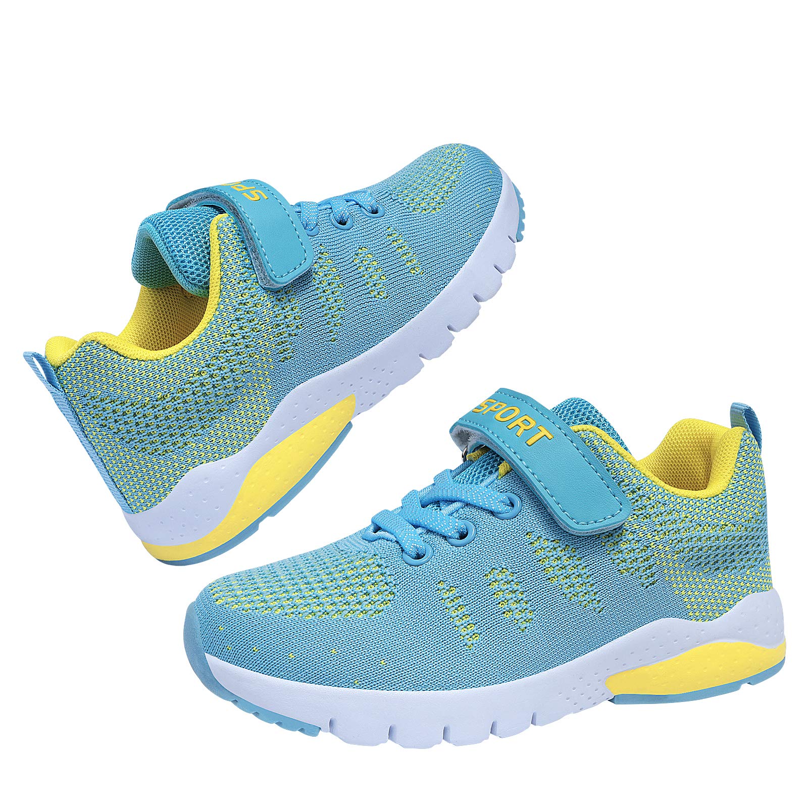 MAYZERO Kids Tennis Shoes - Breathable Lightweight Running & Walking Sneakers for Boys and Girls - Perfect for School, Sports, and Outdoor Play