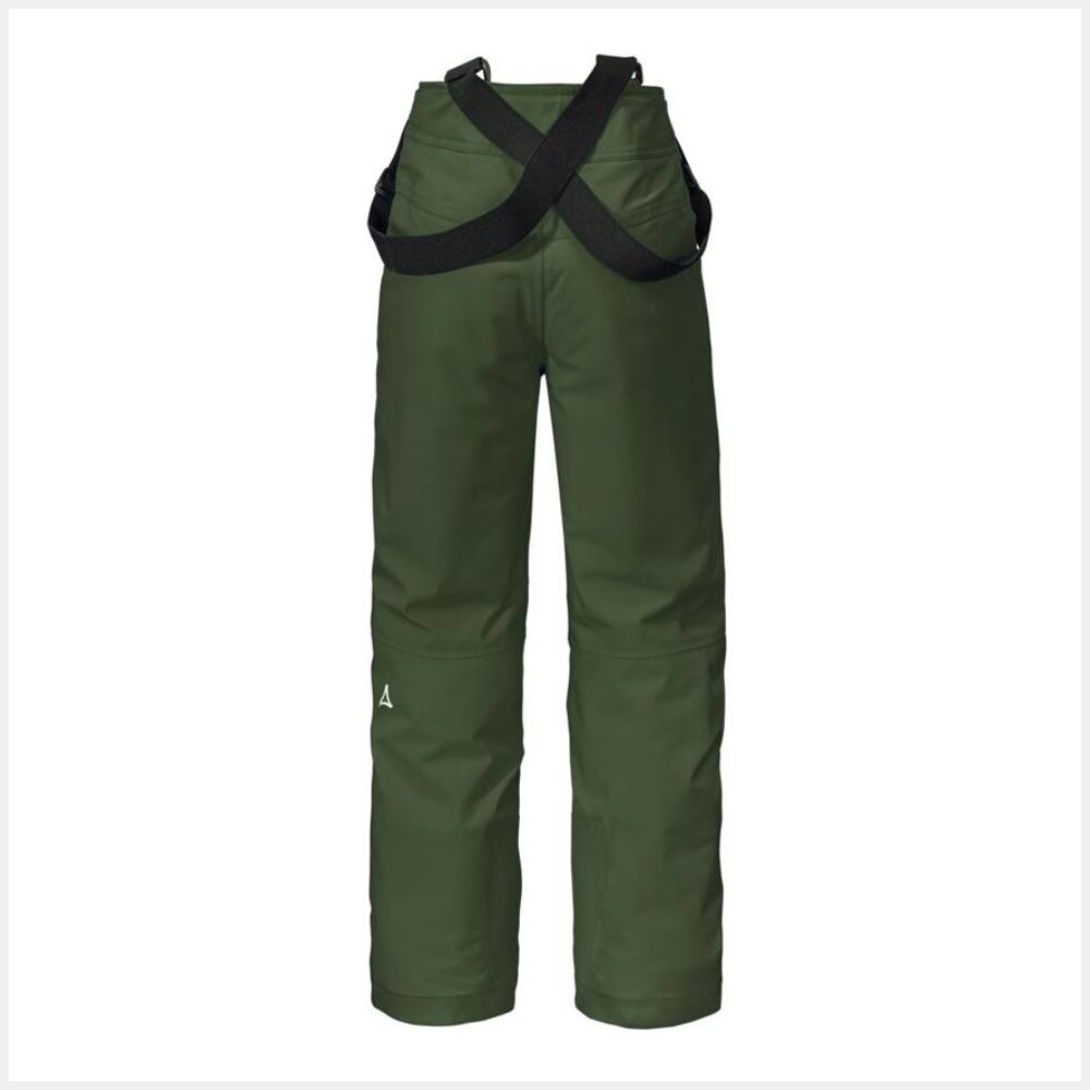 Schoffel Joran Boys Ski Pants - Waterproof Winter Snow Pants for Kids in Loden Green - Perfect for Skiing, Snowboarding & Outdoor Winter Activities