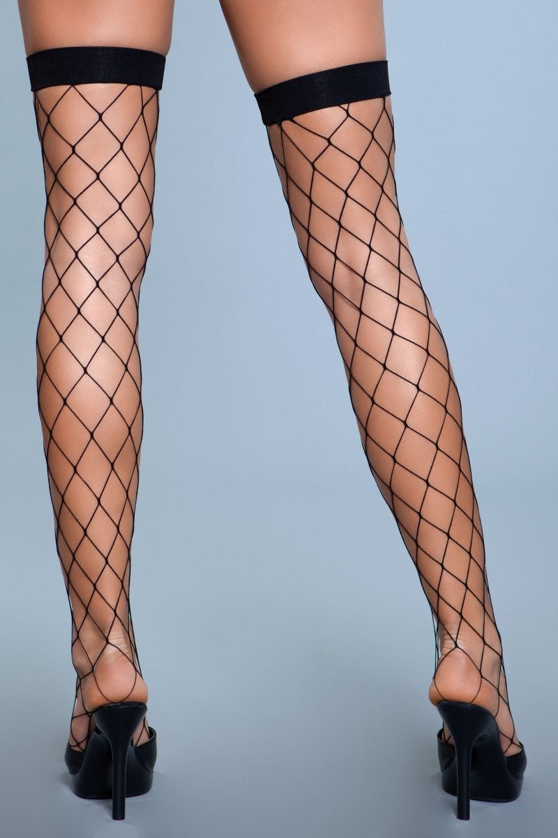 BeWicked Women's Caught In My Trap Thigh High Stockings 1922 - Sexy Lingerie for Date Night & Cosplay