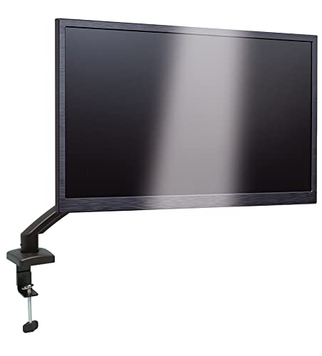 Adjustable Gas Spring LCD Monitor Mount Stand - Ergonomic Desk Mount for 13-32 Inch Screens - Perfect for Home Office, Gaming & Workspace Setup