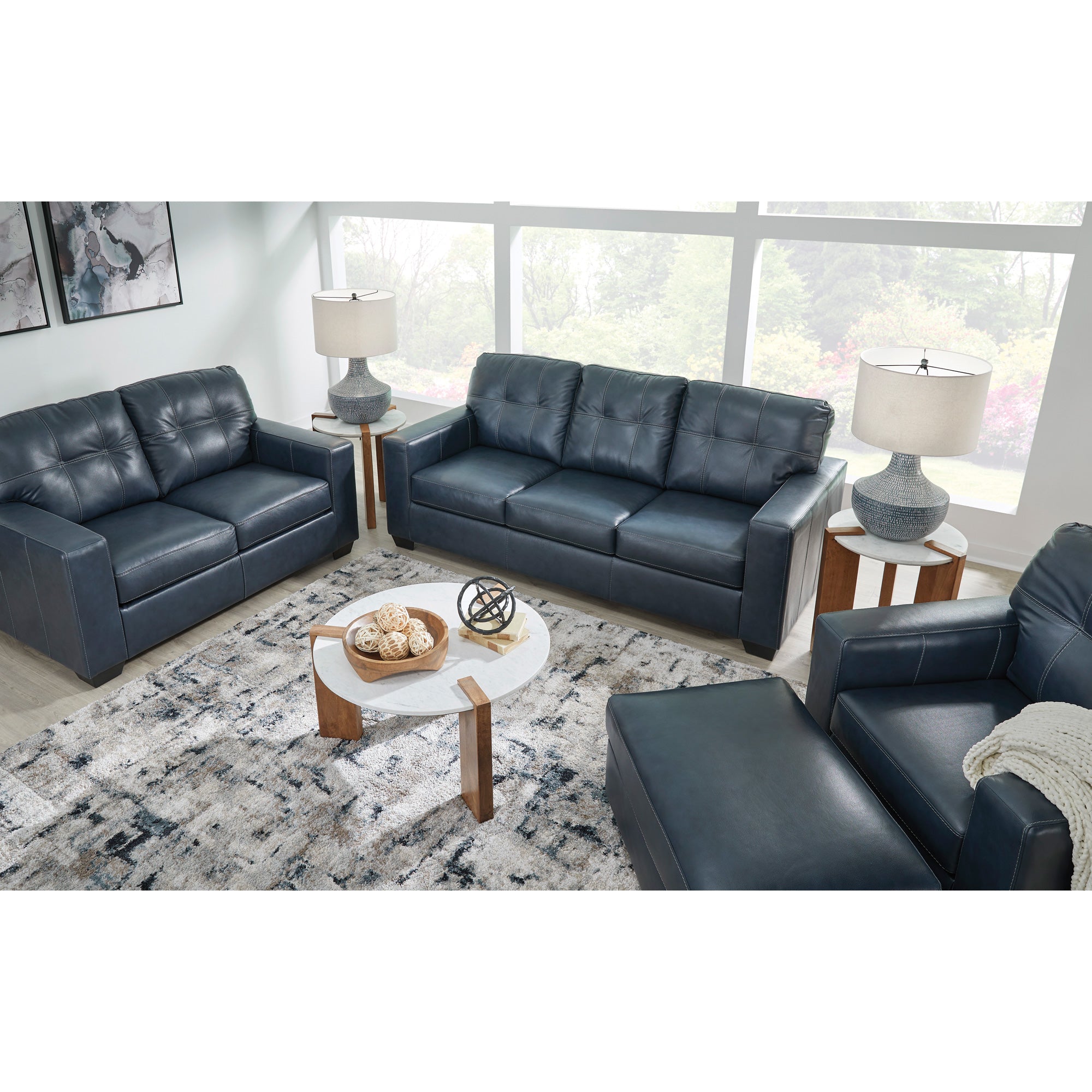 Stylish Santorine Sofa - Modern Comfortable Living Room Furniture for Home & Office - Perfect for Relaxing, Entertaining & Decorating