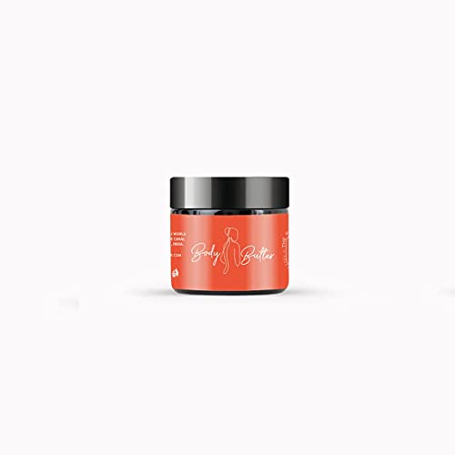 Baccaru Wheatgerm & Cucumber Body Butter - 40gm Moisturizing Cream for Dry Skin | Peacock Box | Hydrating & Nourishing for Hands, Feet & Body | Perfect for Daily Skincare Routine & Spa Treatments