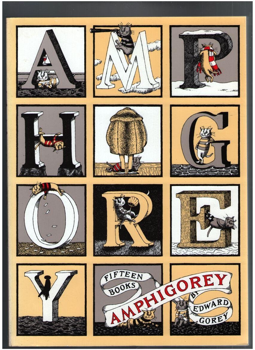 Amphigorey: Fifteen Books by Edward Gorey - Gothic Humor & Dark Illustrations for Book Collectors & Art Lovers | Perfect for Home Libraries & Gift Giving