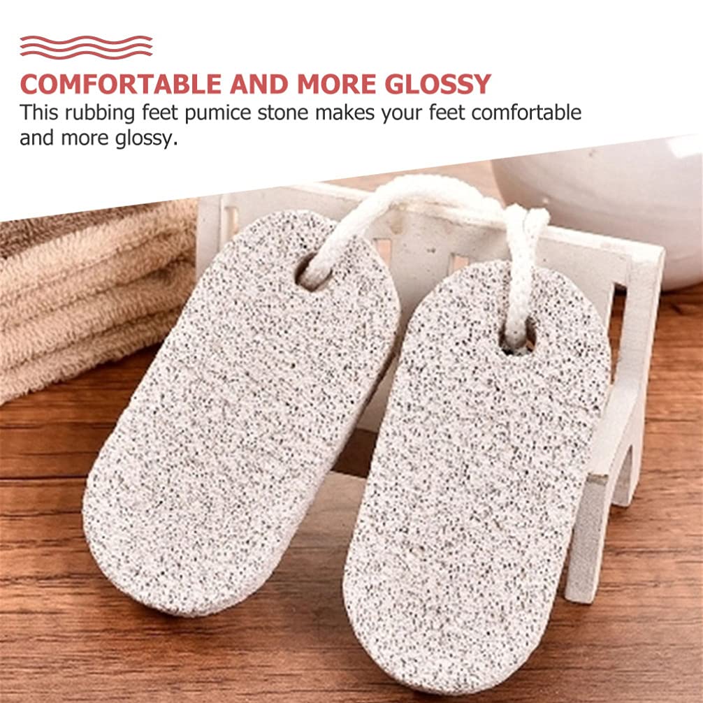 20pcs Pumice Stone Foot Scrubber - Exfoliating Heel & Dead Skin Remover - Volcanic Rock Pedicure Tools for Smooth Feet - Perfect for Home Spa & Pedicure Care