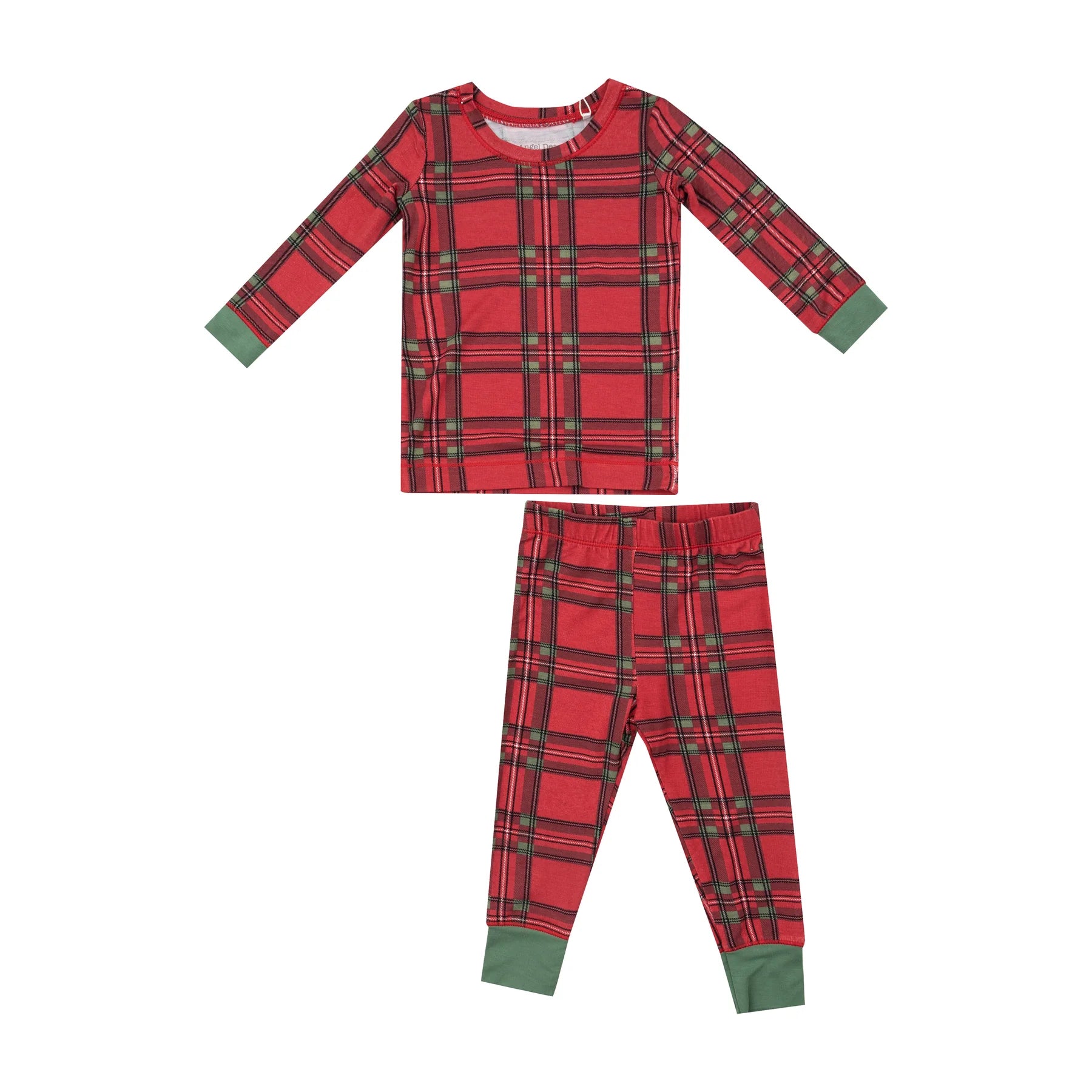 Cozy Vintage Holiday Plaid Loungewear Set for Women - Soft Flannel Pajama Set with Long Sleeve Top & Pants - Perfect for Christmas, Winter Nights & Relaxing at Home