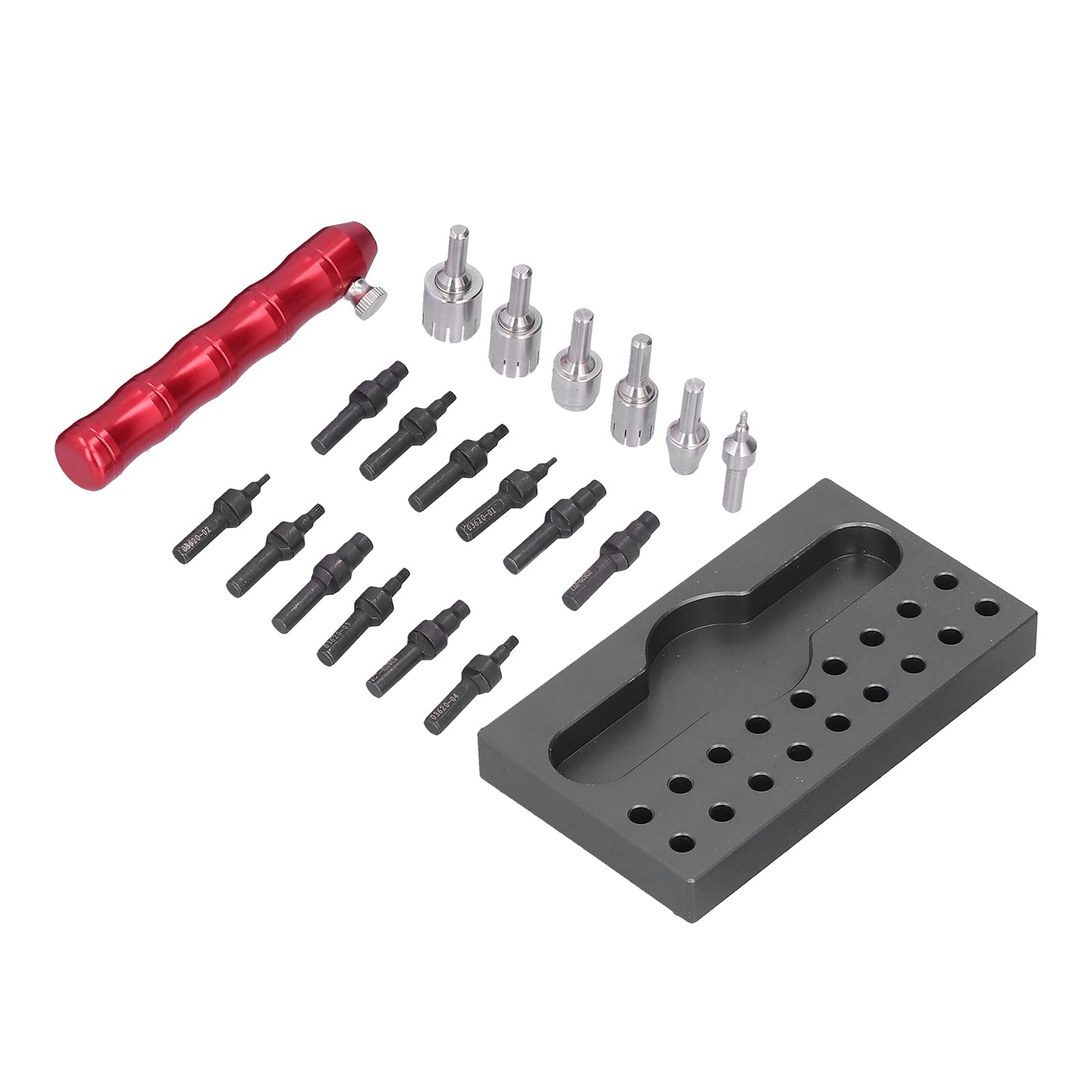 Professional Watch Crown Removal Tool Set - Premium Watchmaker Repair Kit for Disassembly & Maintenance | Perfect for Watch Repair Shops, DIY Enthusiasts & Jewelry Makers