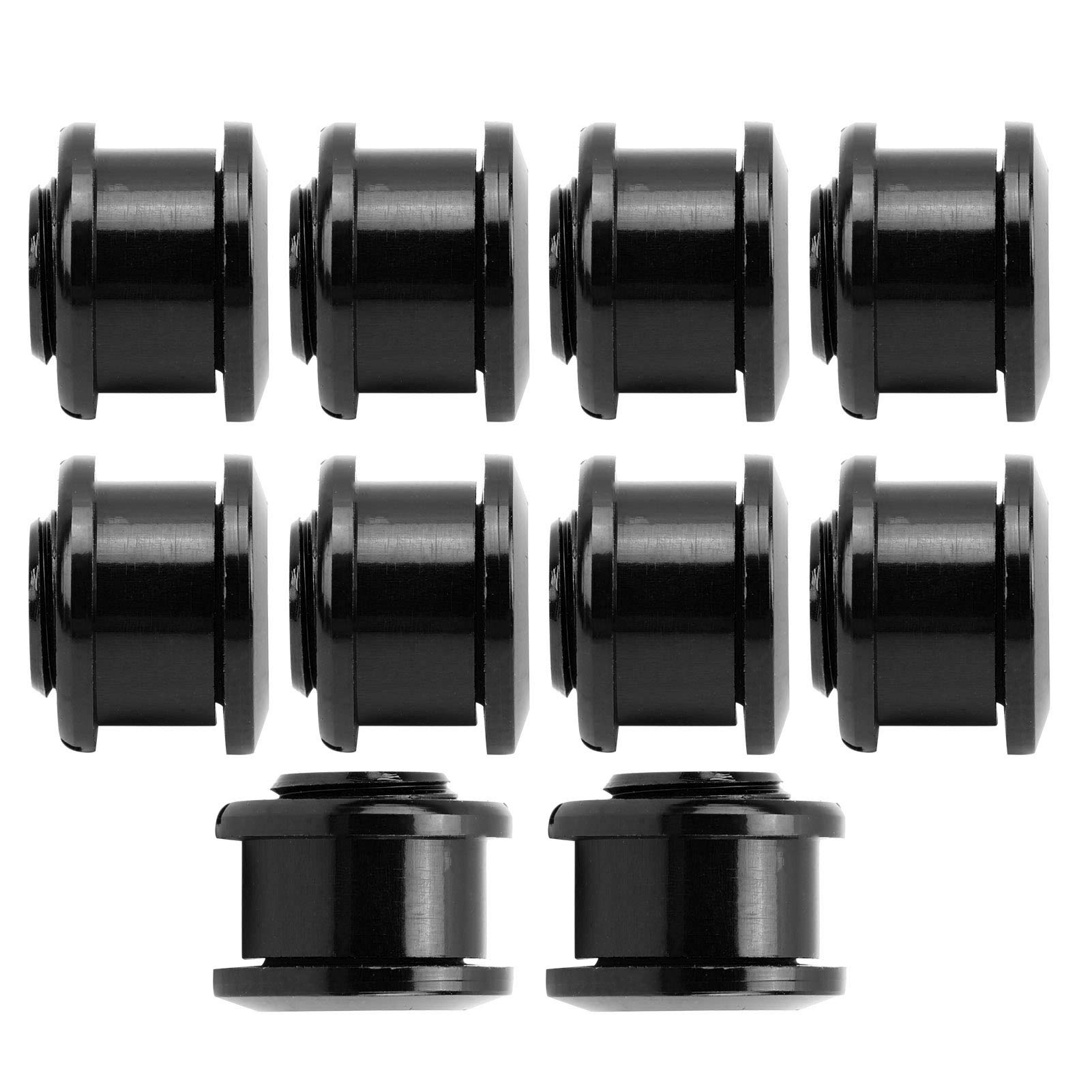 10Pcs Durable Single Speed Chainring Bolts for Mountain Bike & Road Bike - Colorful Double-Disc Modification Parts - Perfect for Bicycle Upgrades and Maintenance
